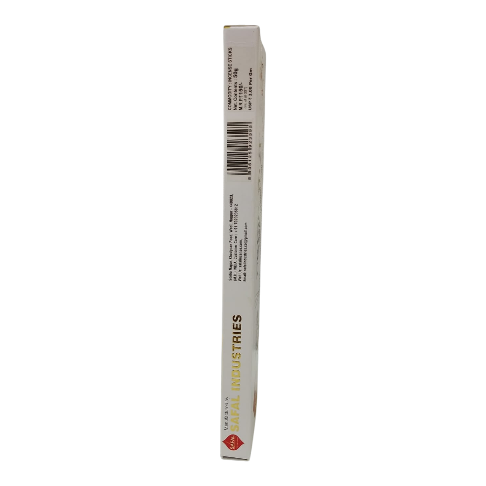 Safal White Fairy Premium Hand Crafted Masala Incense Sticks - Refreshing Aroma