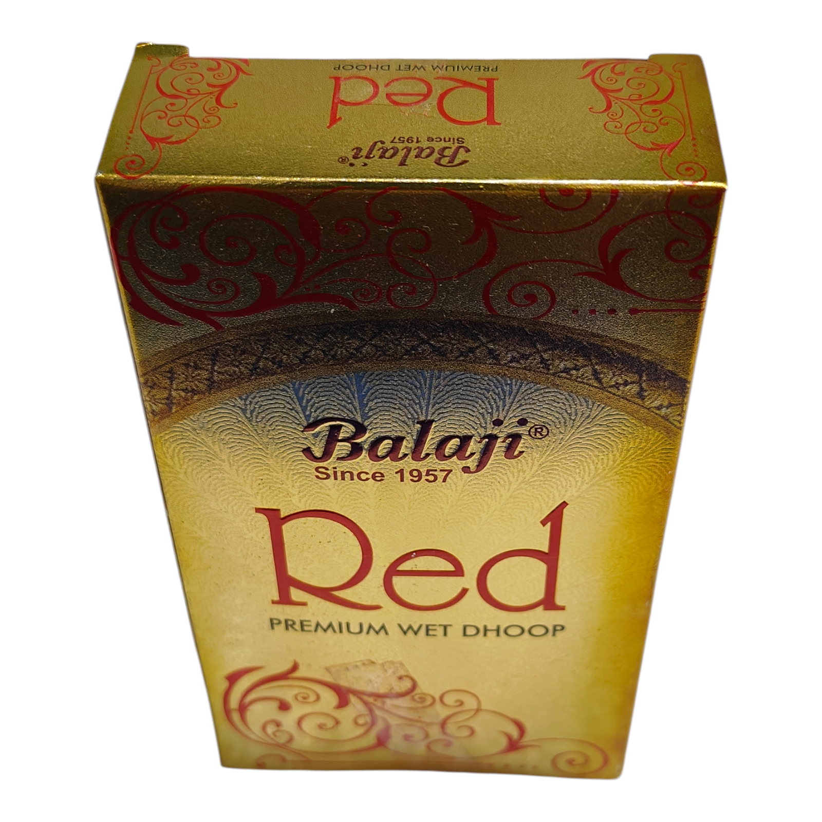 Balaji Red Premium Wet Dhoop- Traditional Temple Fragrance