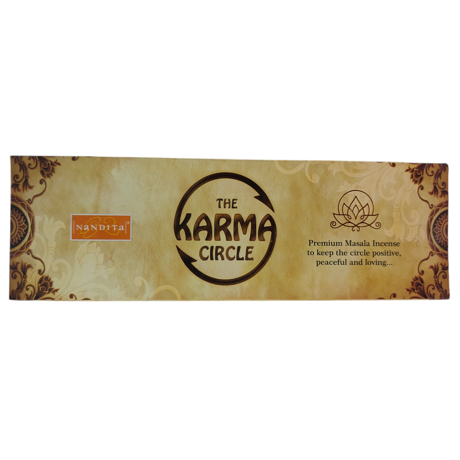 Nandita The Karma Circle Masala Incense Sticks - Natural handmade Fragrance for Pooja & Yoga