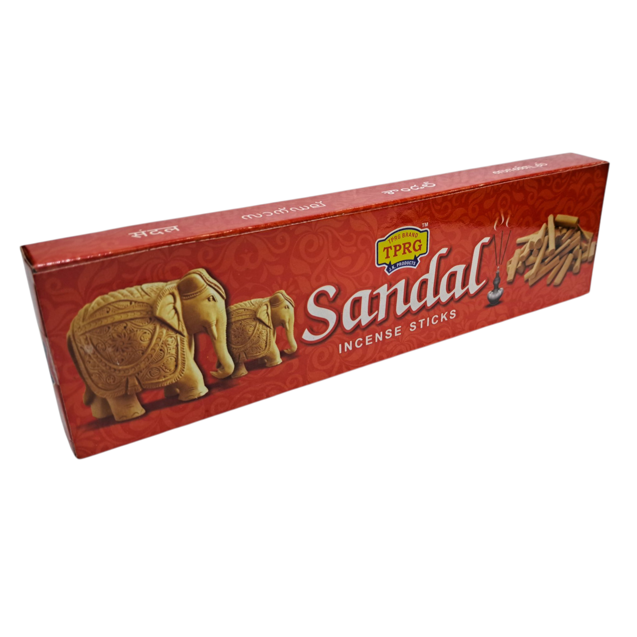 TPRG Sandal Incense Sticks - Rich in texture and Chandan fragrance for Spiritual Pooja & practices