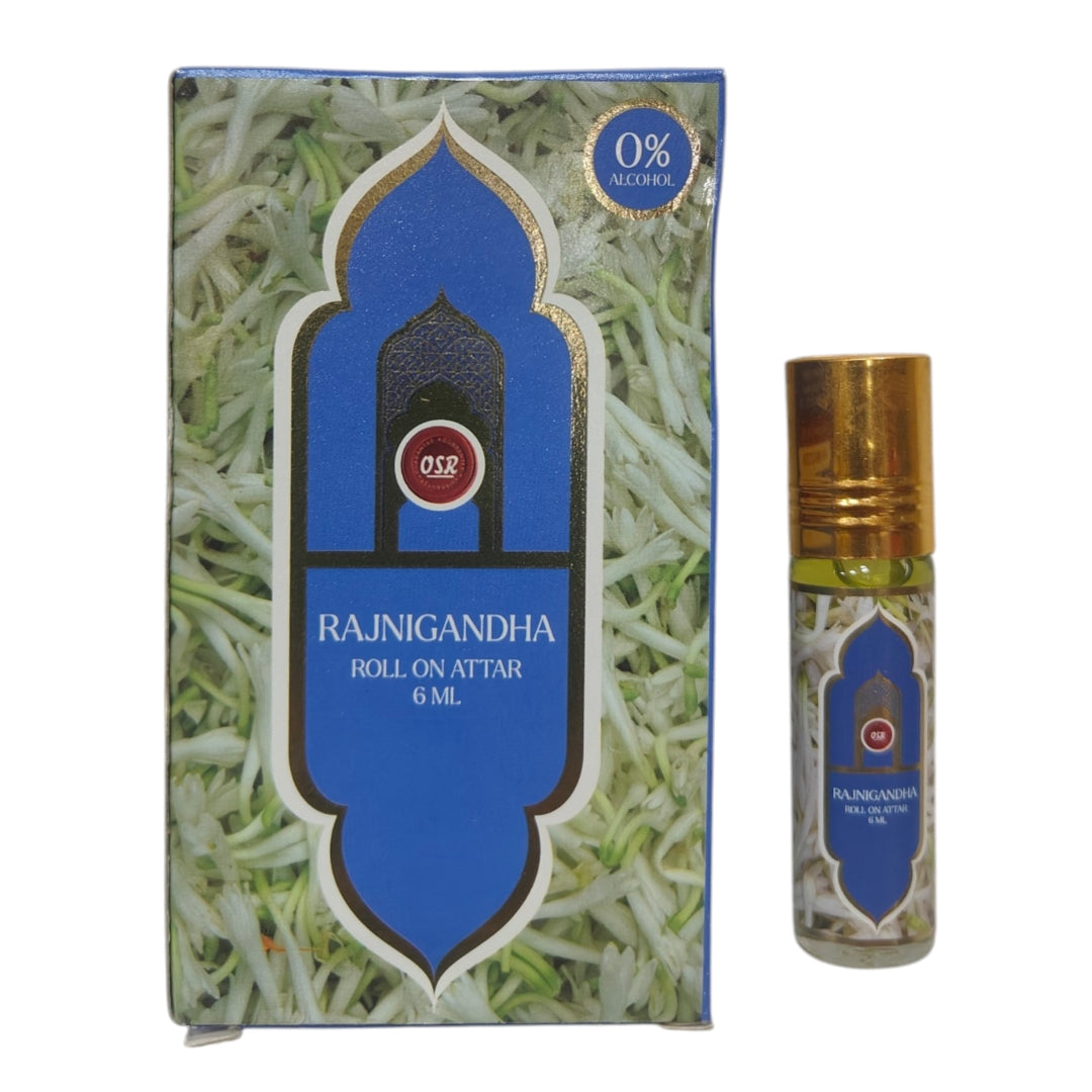 OSR Rajnigandha Roll-On Attar 6ml - a touch of sophistication to your day