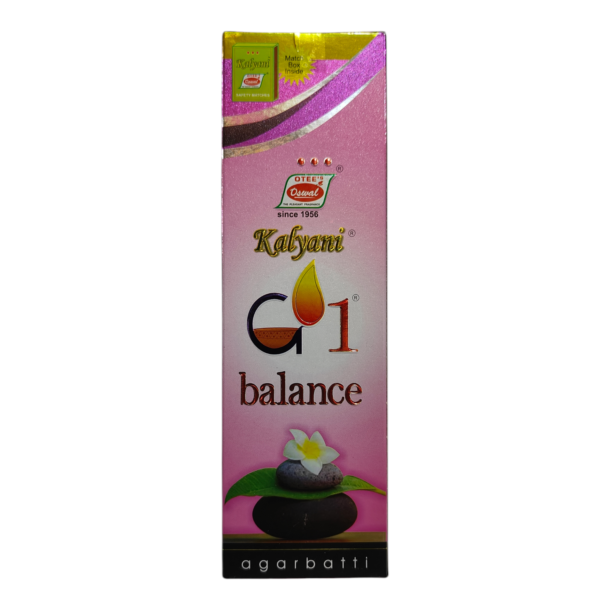 OTEE Oswal Kalyani G1 Balance Agarbatti -– Premium Long Lasting Incense Sticks