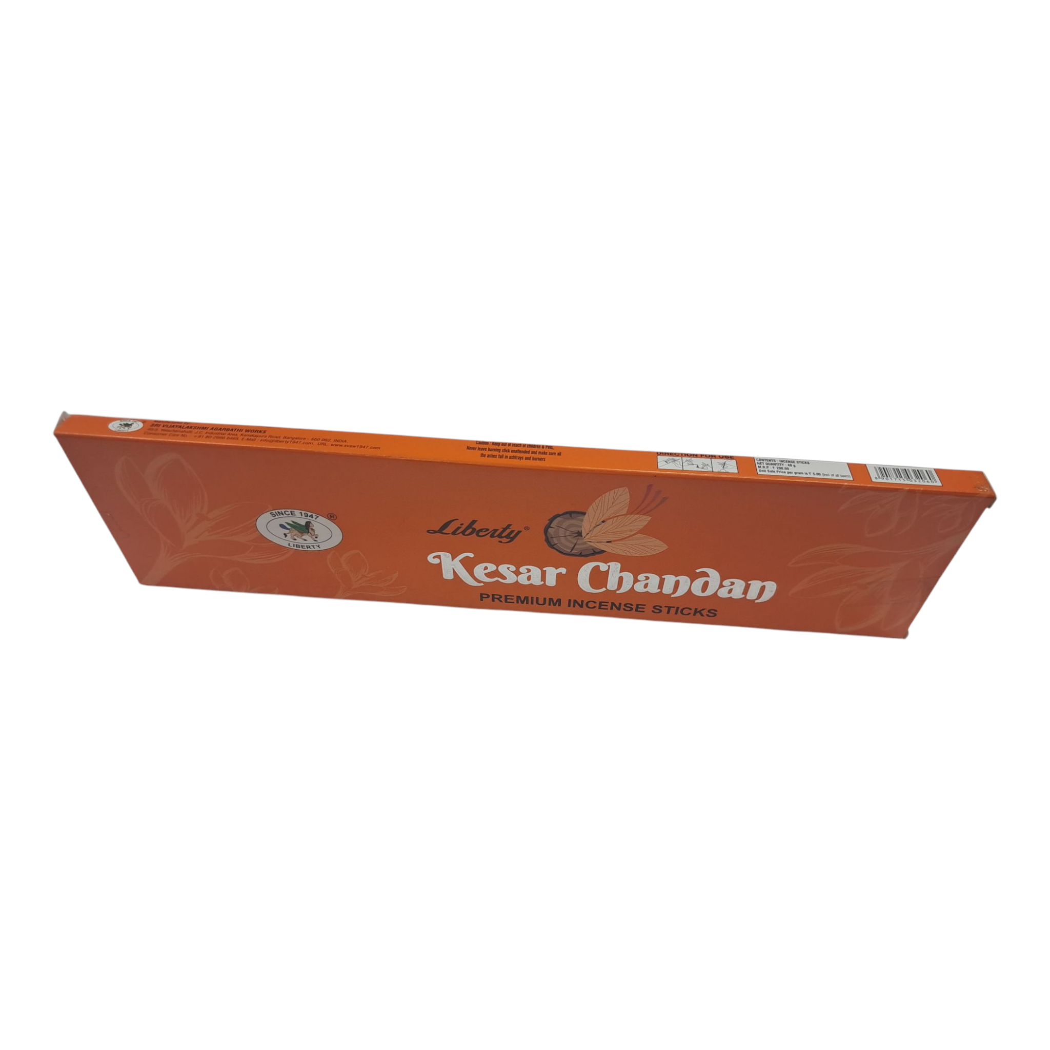 Liberty Kesar Chandan Premium Incense Sticks குங்குமப்பூ சந்தன ஊதுபத்தி