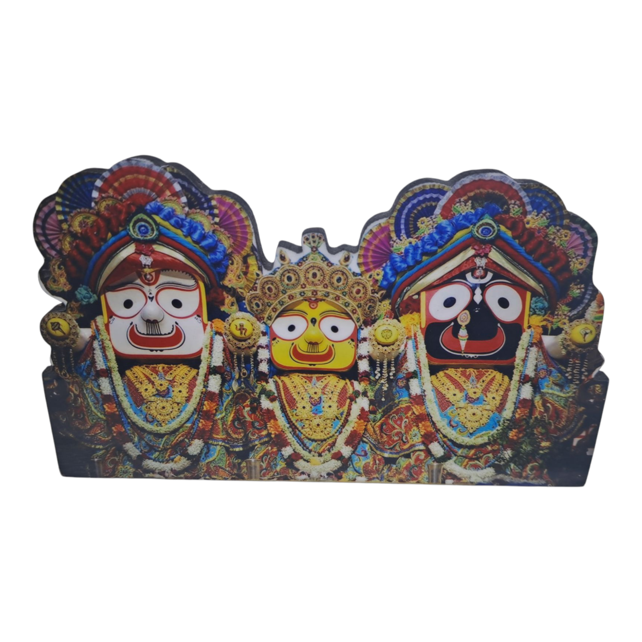 Puri Jagannathar Photo cut – 4", 6", 8" Sizes Spiritual Wall/Table Décor