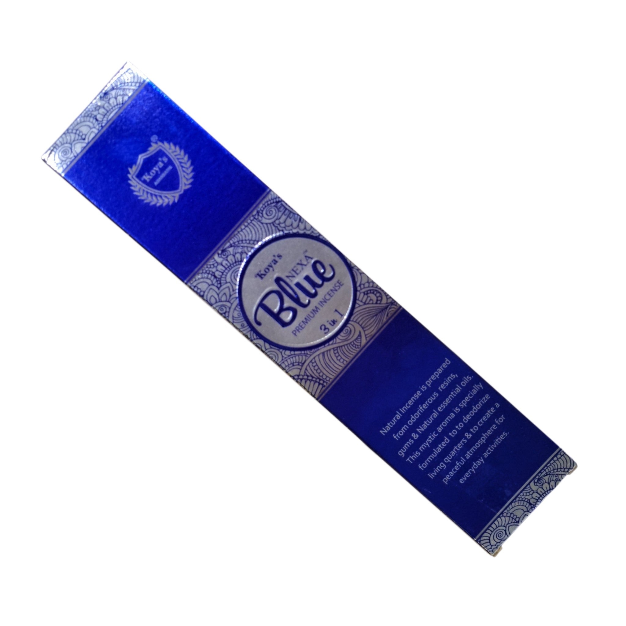 Koya's Royal Blue Premium Incense 3 In 1 Sticks - for a peaceful and positive ambience