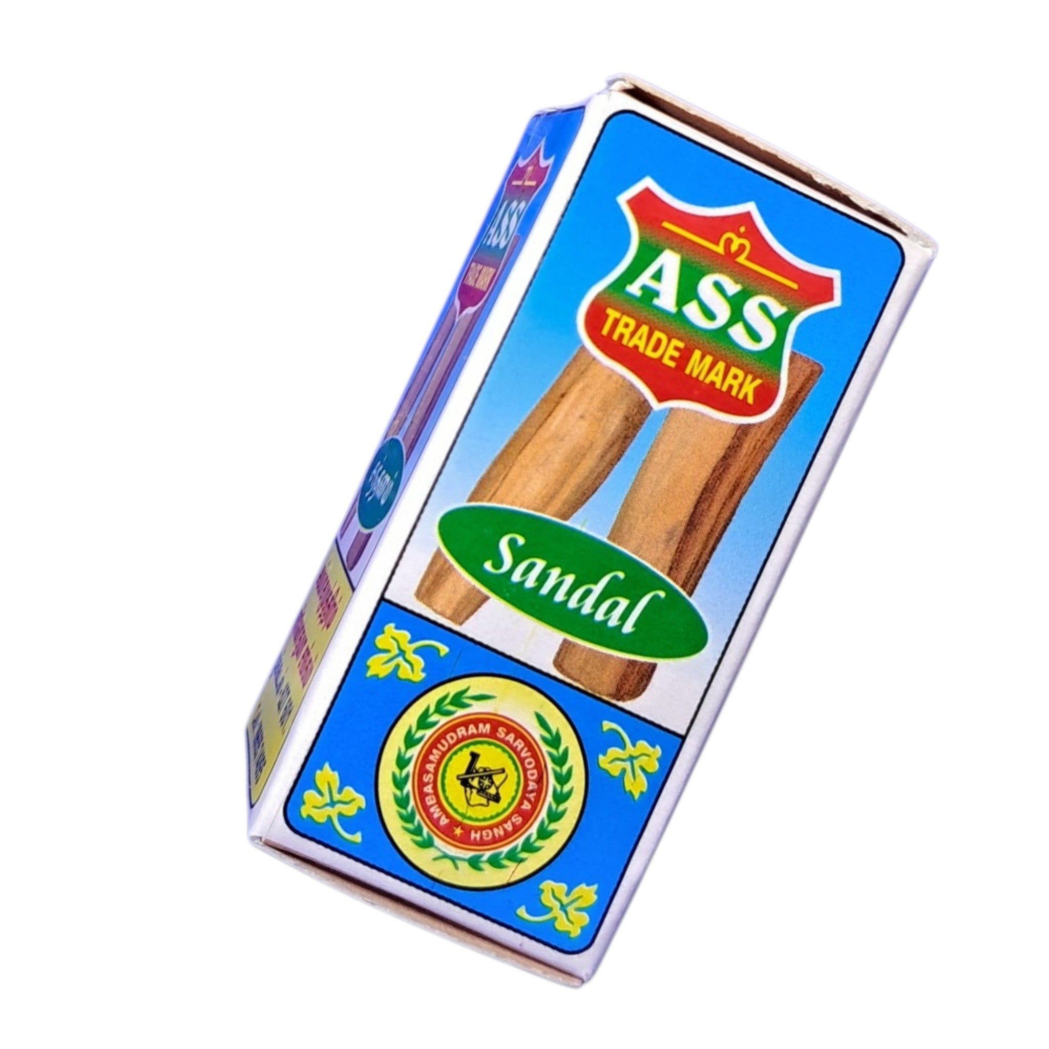ASS Sandal Perfume Roll On 3 ml -Traditional Chandan Fragrance for gifting