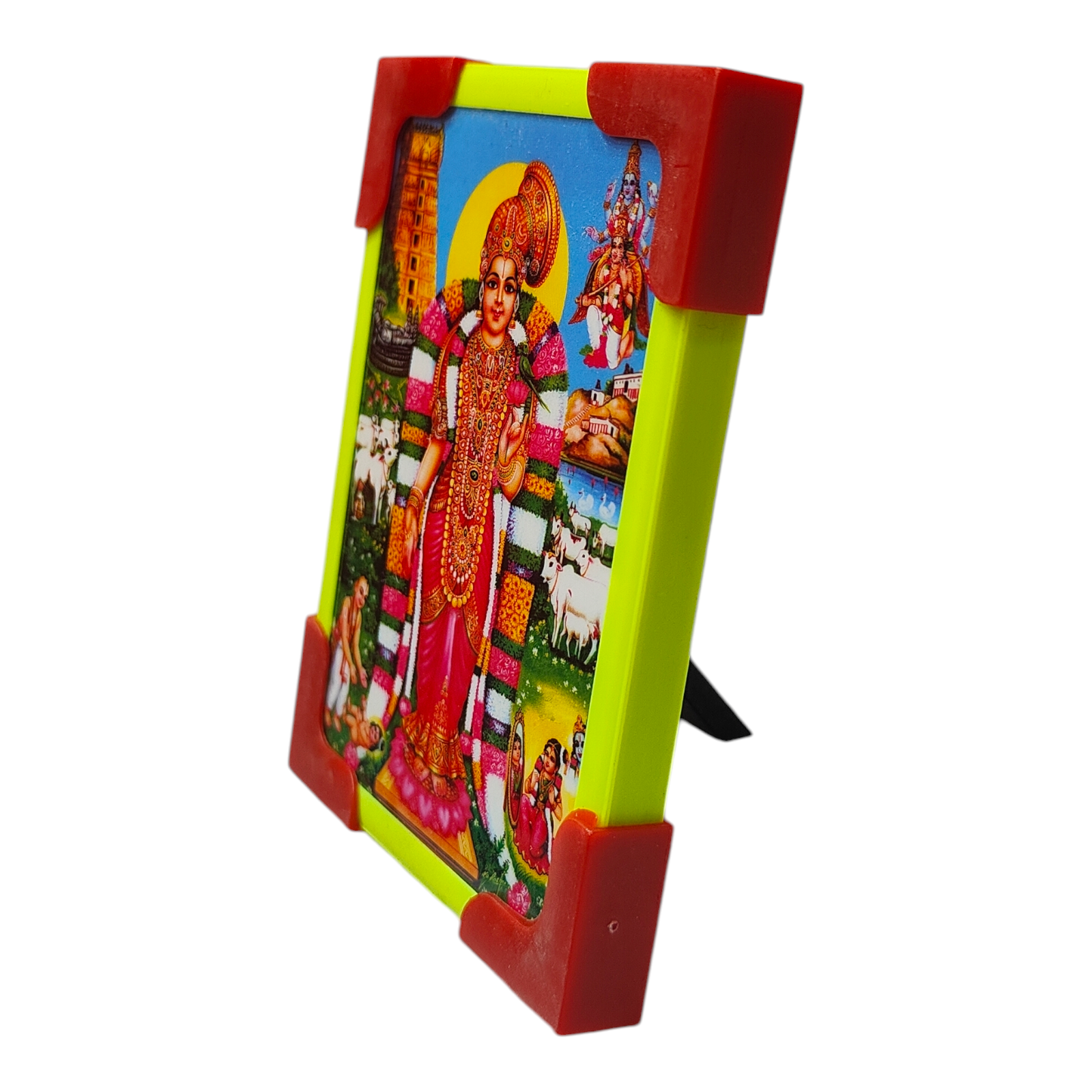 Srivilliputhur Andal Photo Frame Table Top Showpiece 4 x 3 inch - Home Décor & Thiruppavai Utsav Gifting