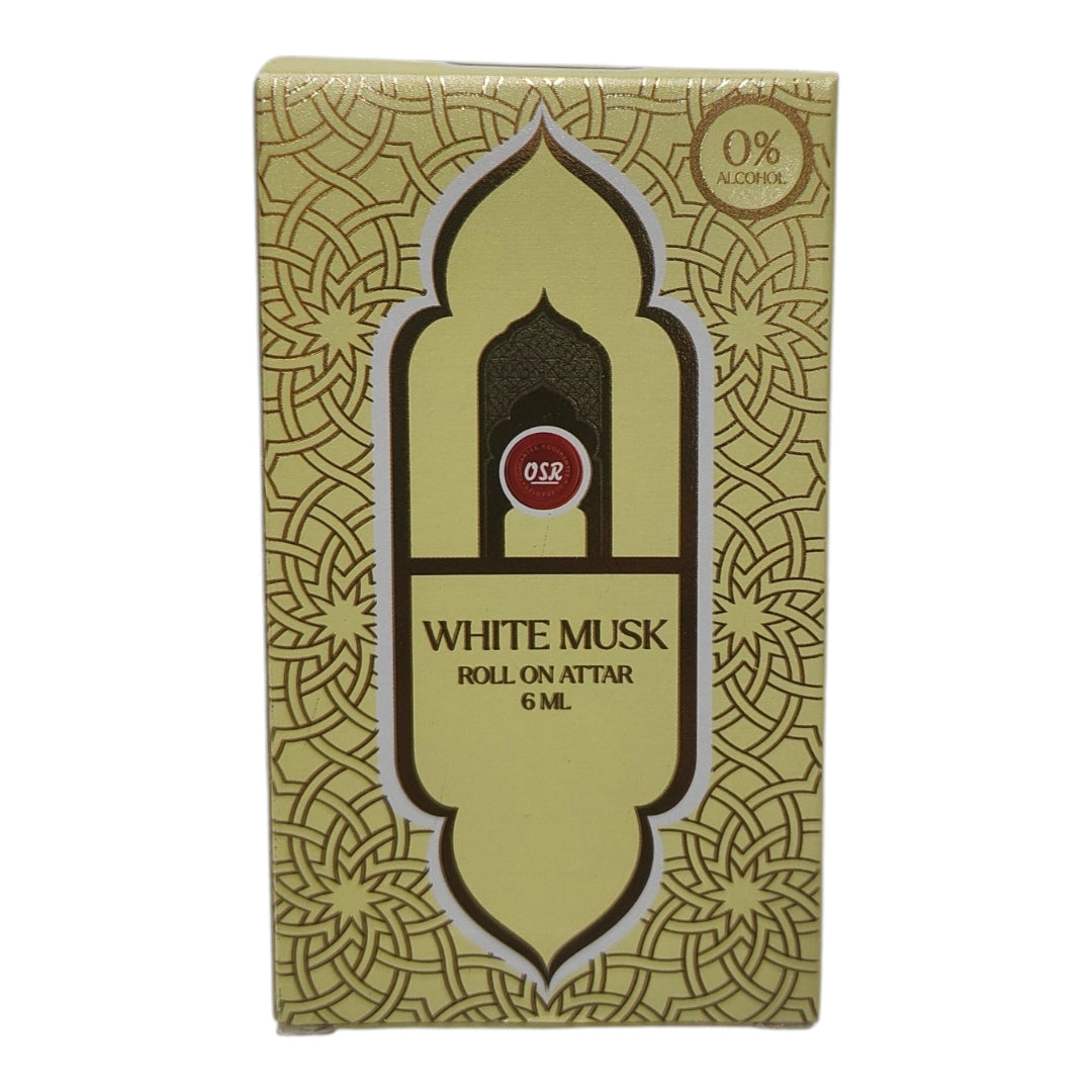 OSR White Musk Roll On Attar 6 ml - an excellent choice for daily wear