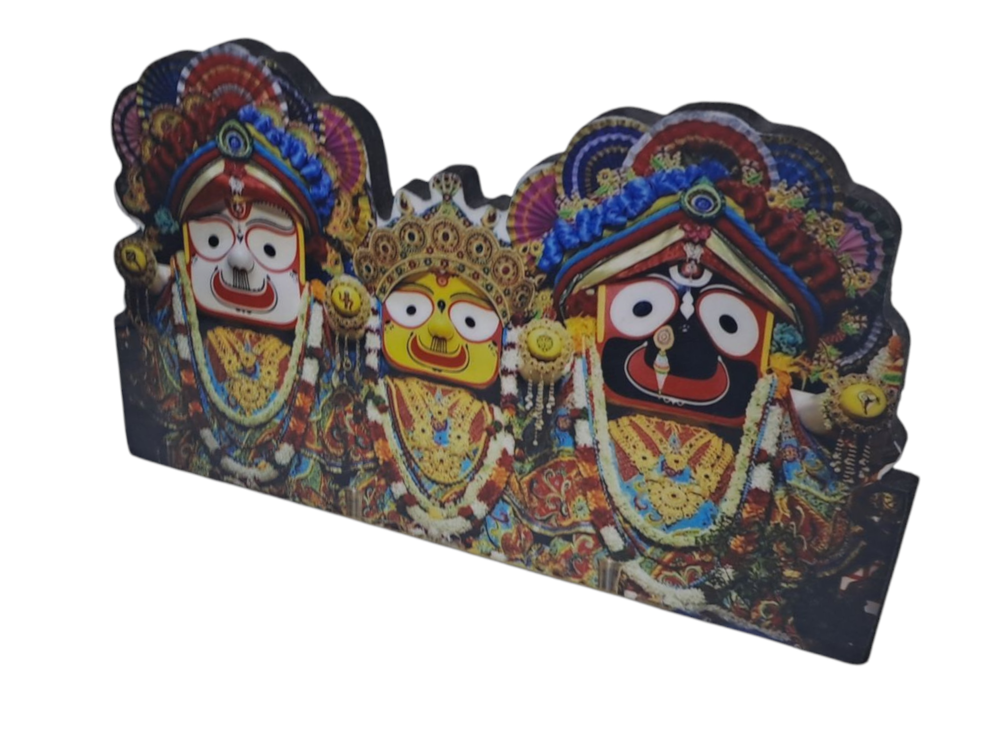 Puri Jagannathar Photo cut – 4", 6", 8" Sizes Spiritual Wall/Table Décor