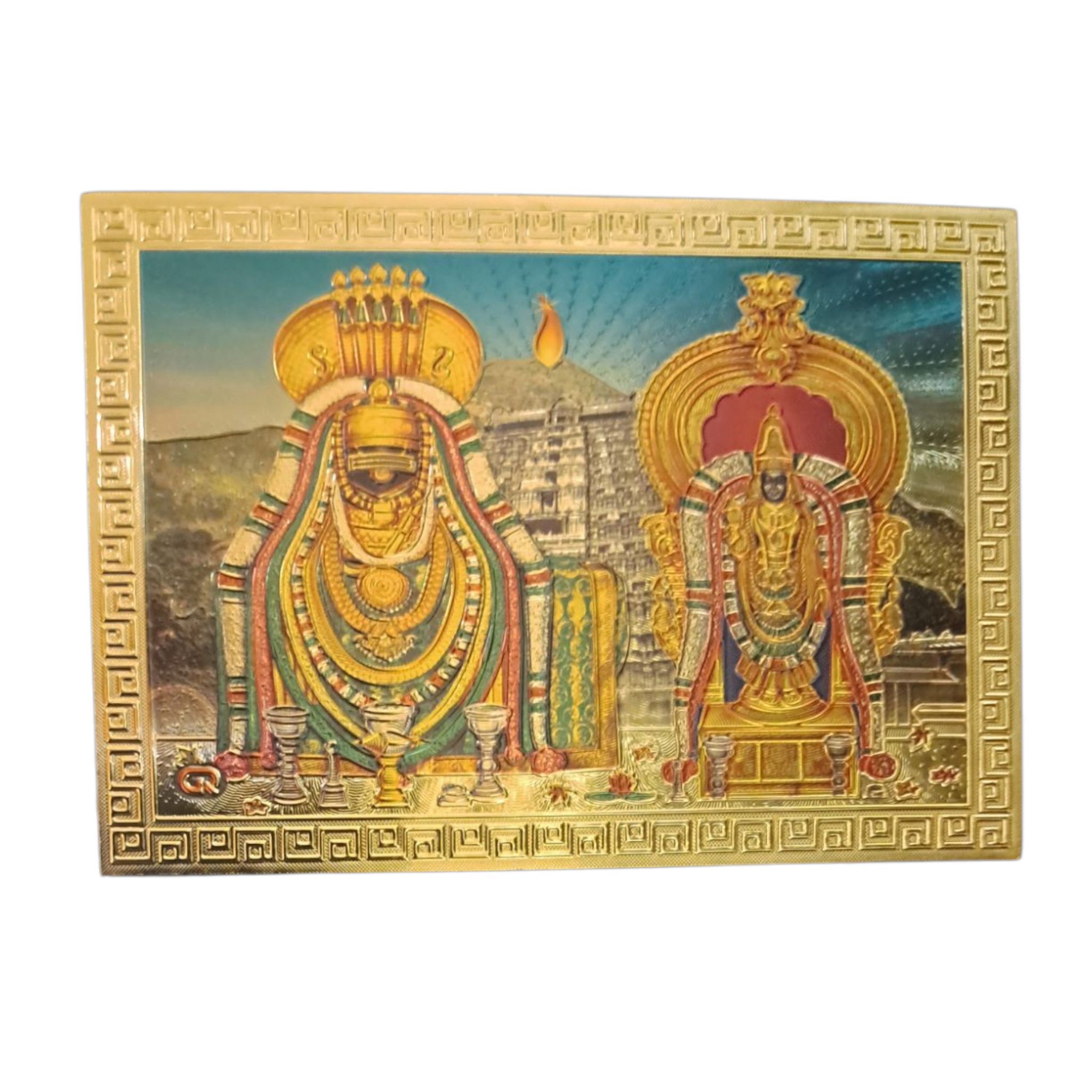 Thiruvanamalai Annamalayar Unnamalai Amman Magnet 6.25 X 8.5 Cms