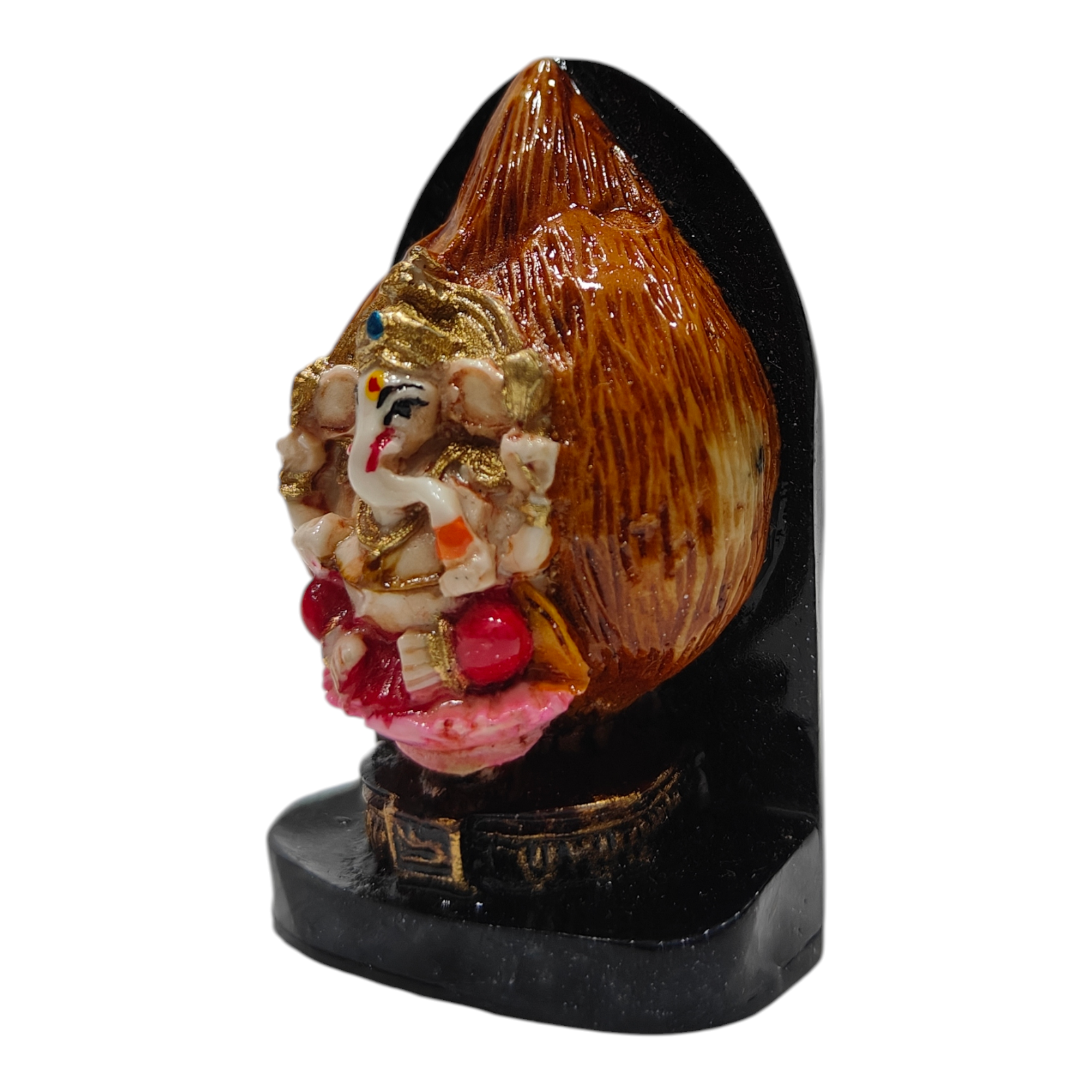 Mini Coconut Ganpathi Papa Idol SB 759 size 2 inches - Best return gifts for Ganesh Chaturthi & Weddings