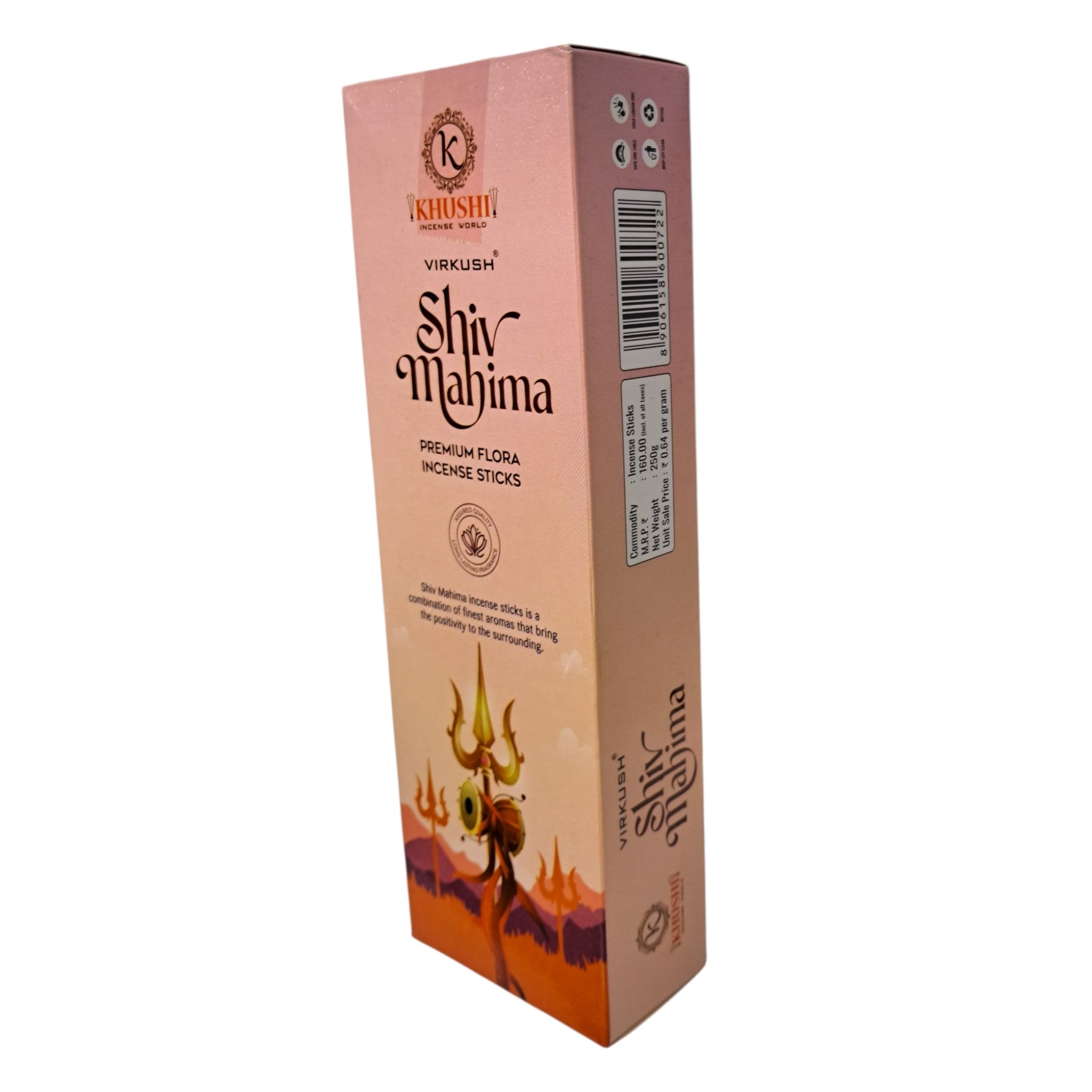 Khushi Virkush Shiv Mahima Premium Flora Incense Sticks