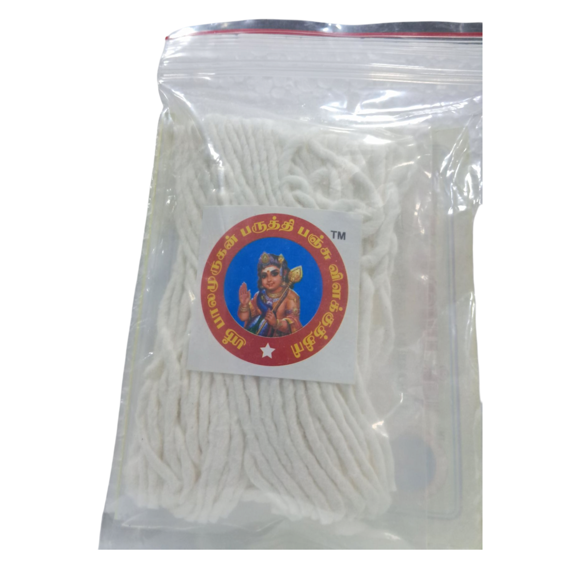 Sri Balamurugan 108 Big Fluffy longer length Cotton Diya Wicks