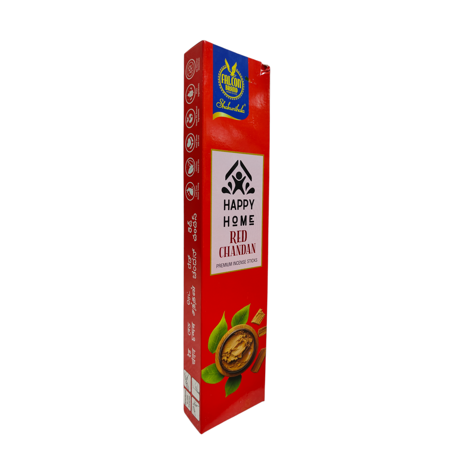 Falcon Brand Shakunthala Happy Home Rajnigandha Premium Incense Sticks -Rich floral scent of Tube Rose for Pooja & Meditation