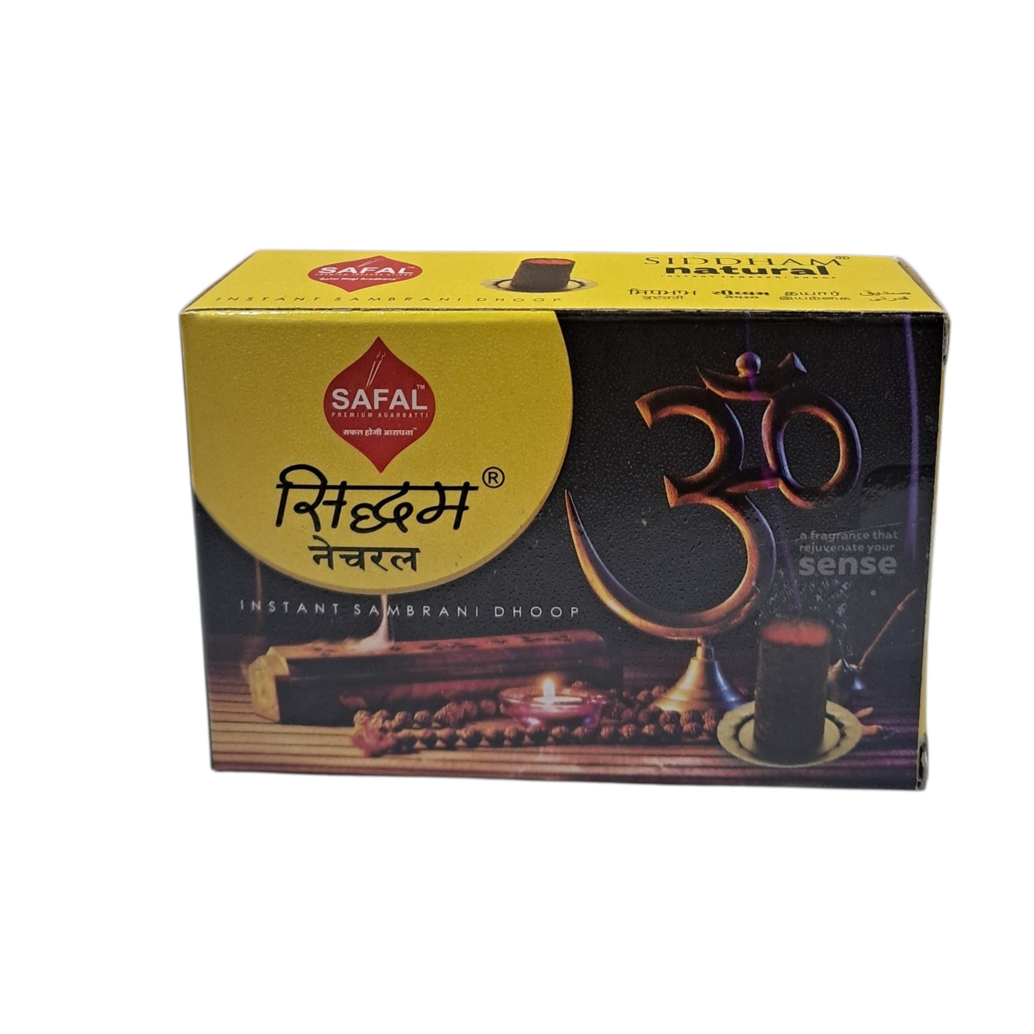 Safal Siddham natural Instant Sambrani Dhoop