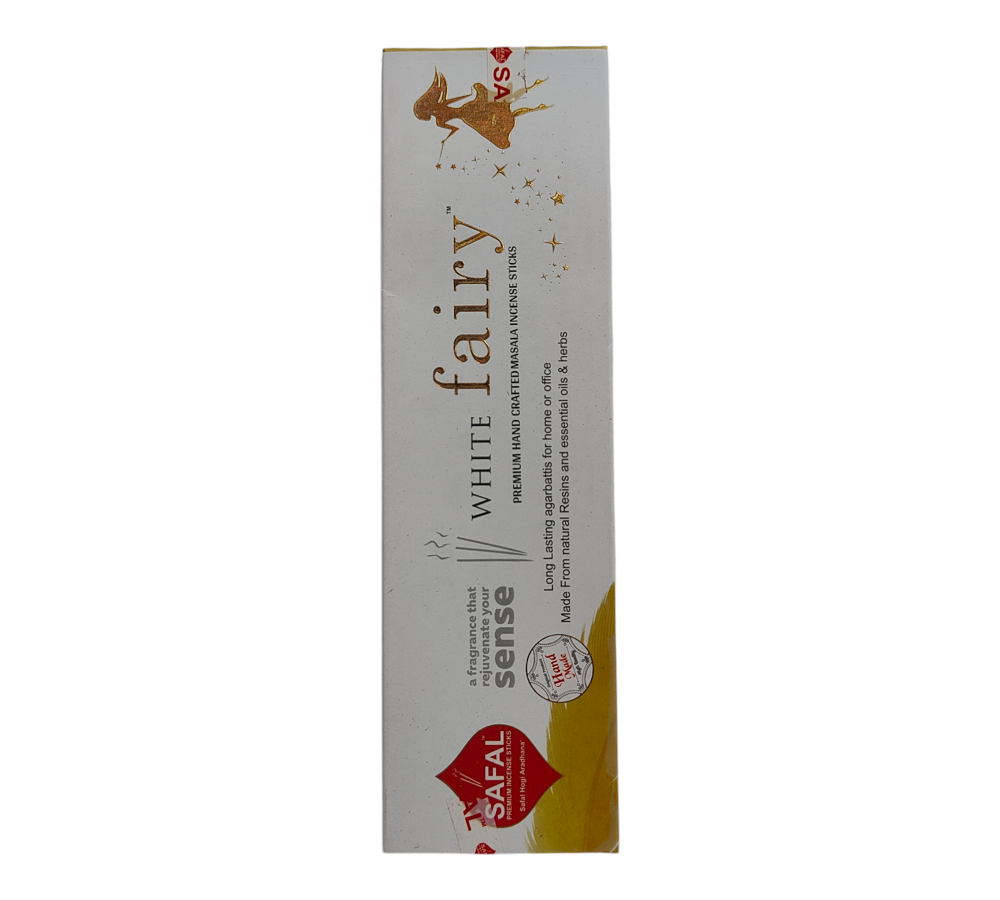 Safal White Fairy Premium Hand Crafted Masala Incense Sticks - Devotional Aroma