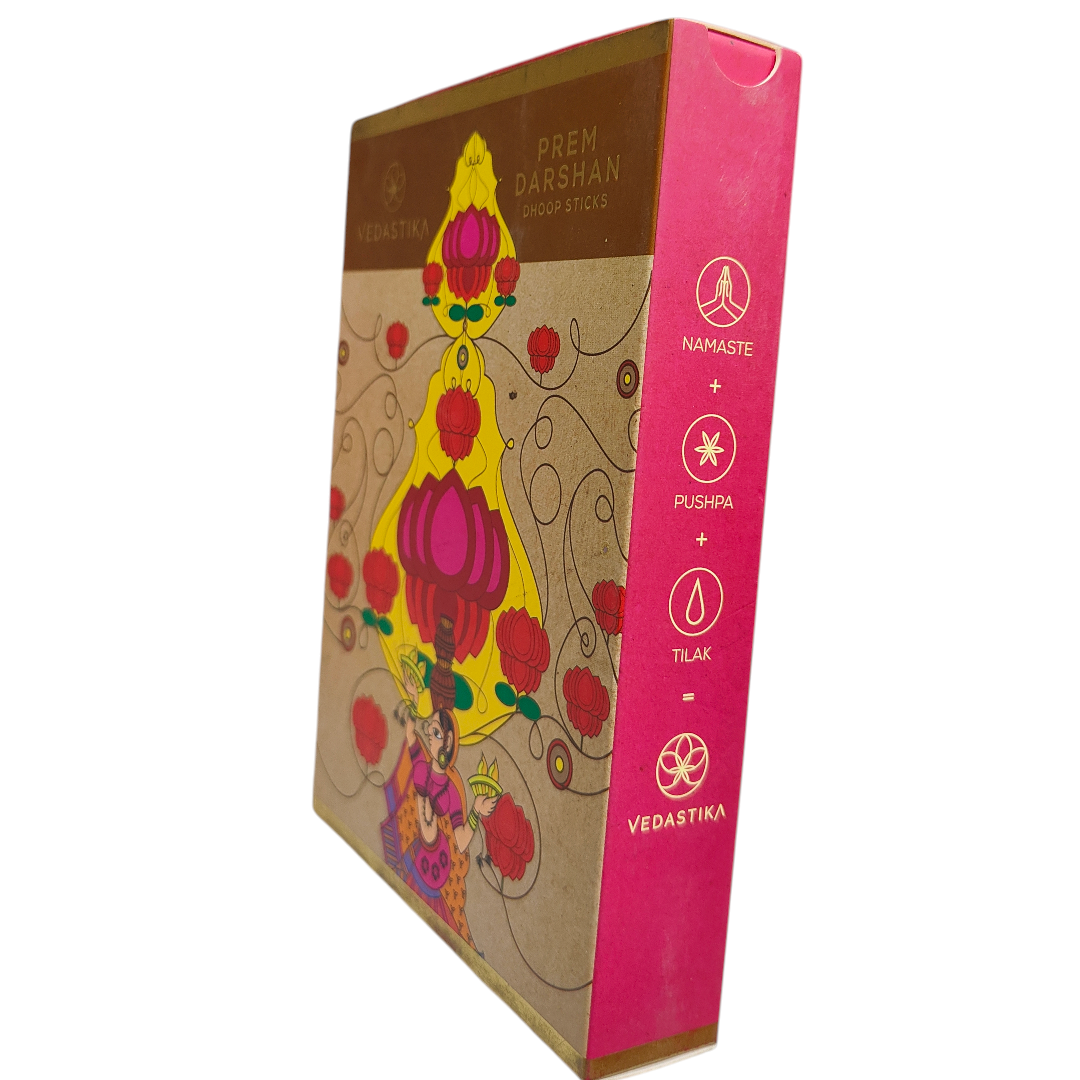 Vedastika Prem Darshan Dhoop Sticks - Aromatic Peace & Spiritual Ambience
