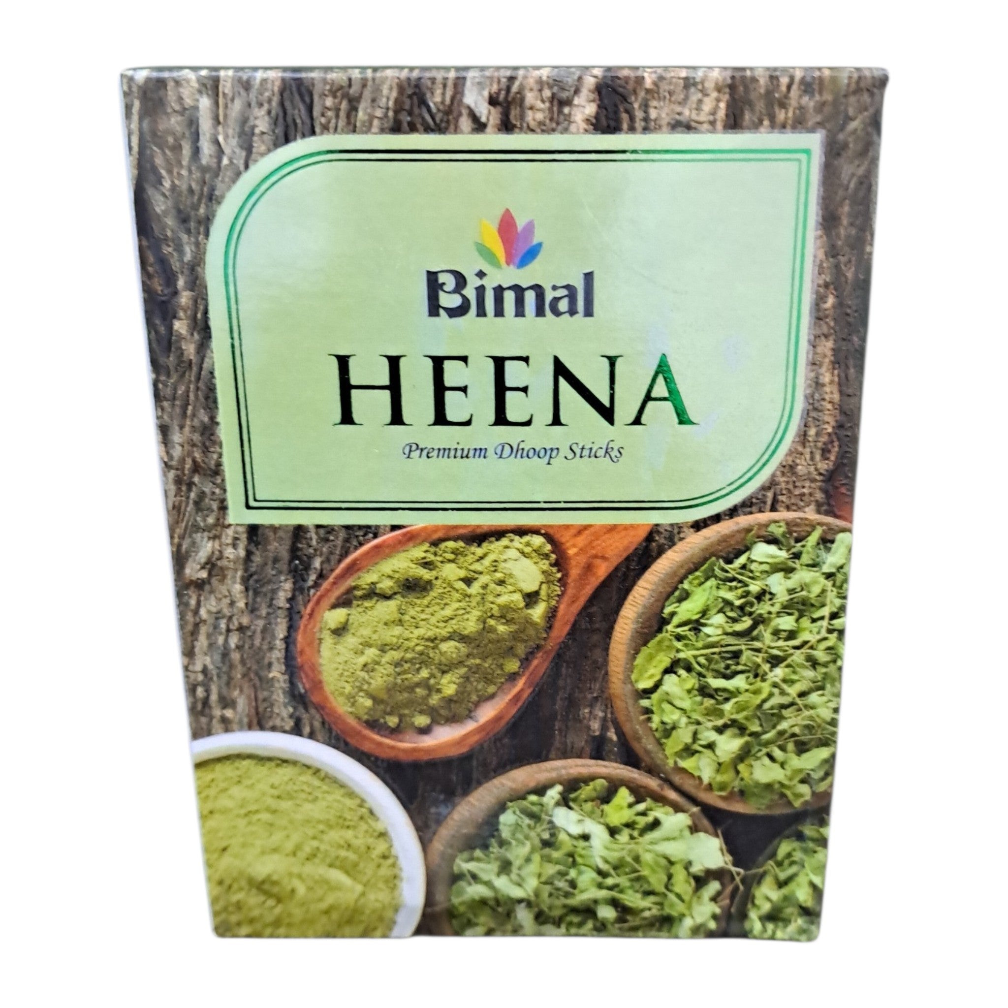 Bimal Heena Premium Dhoop Sticks - Indian Traditional Mehandhi Aroma for Home Pooja