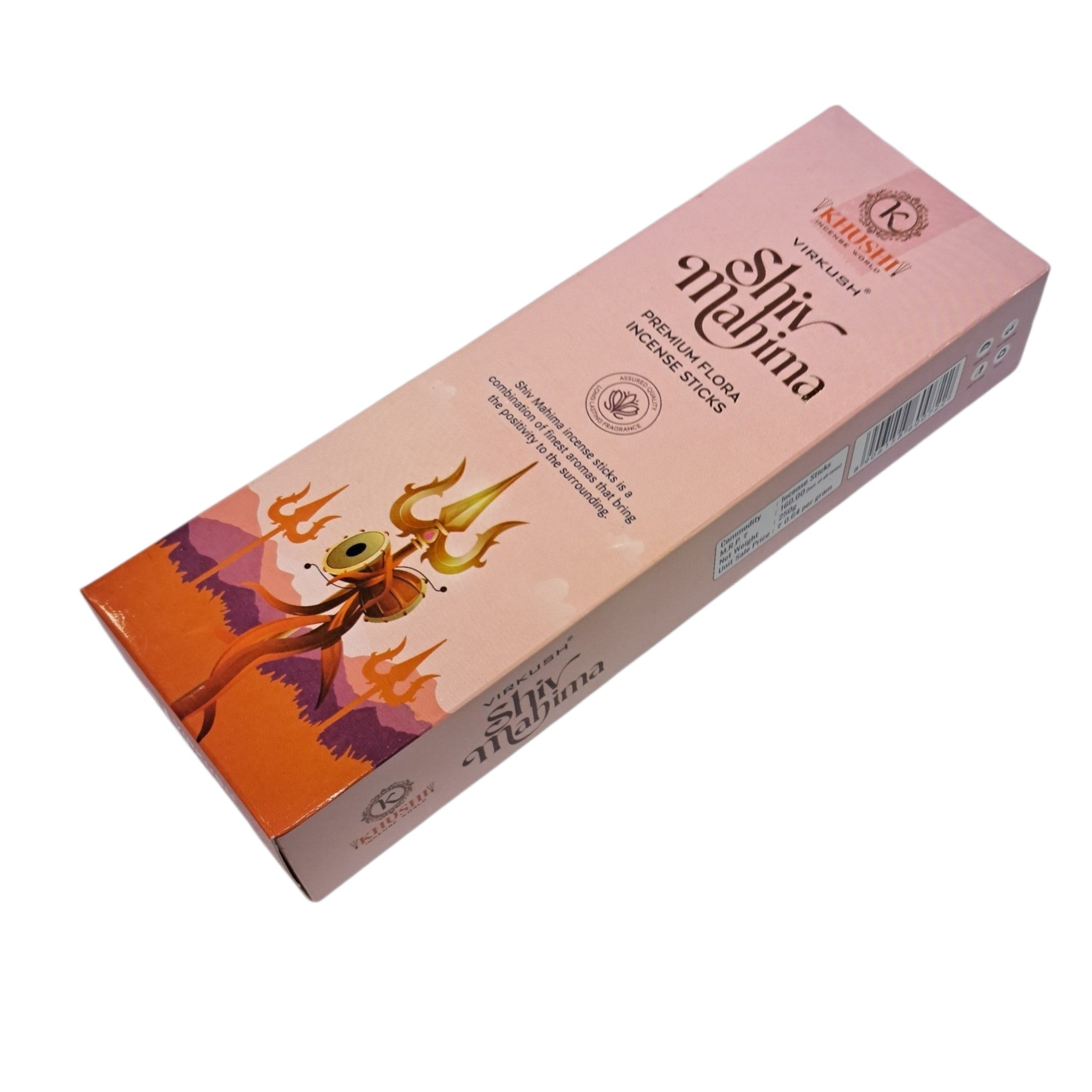 Khushi Virkush Shiv Mahima Premium Flora Incense Sticks