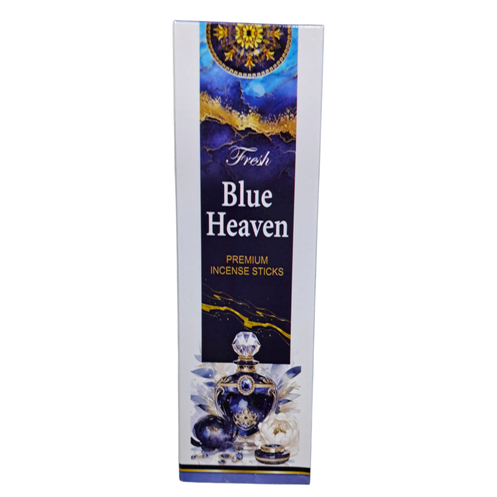 Fresh Blue Heaven Premium Incense Sticks - Cool & Refreshing Fragrance