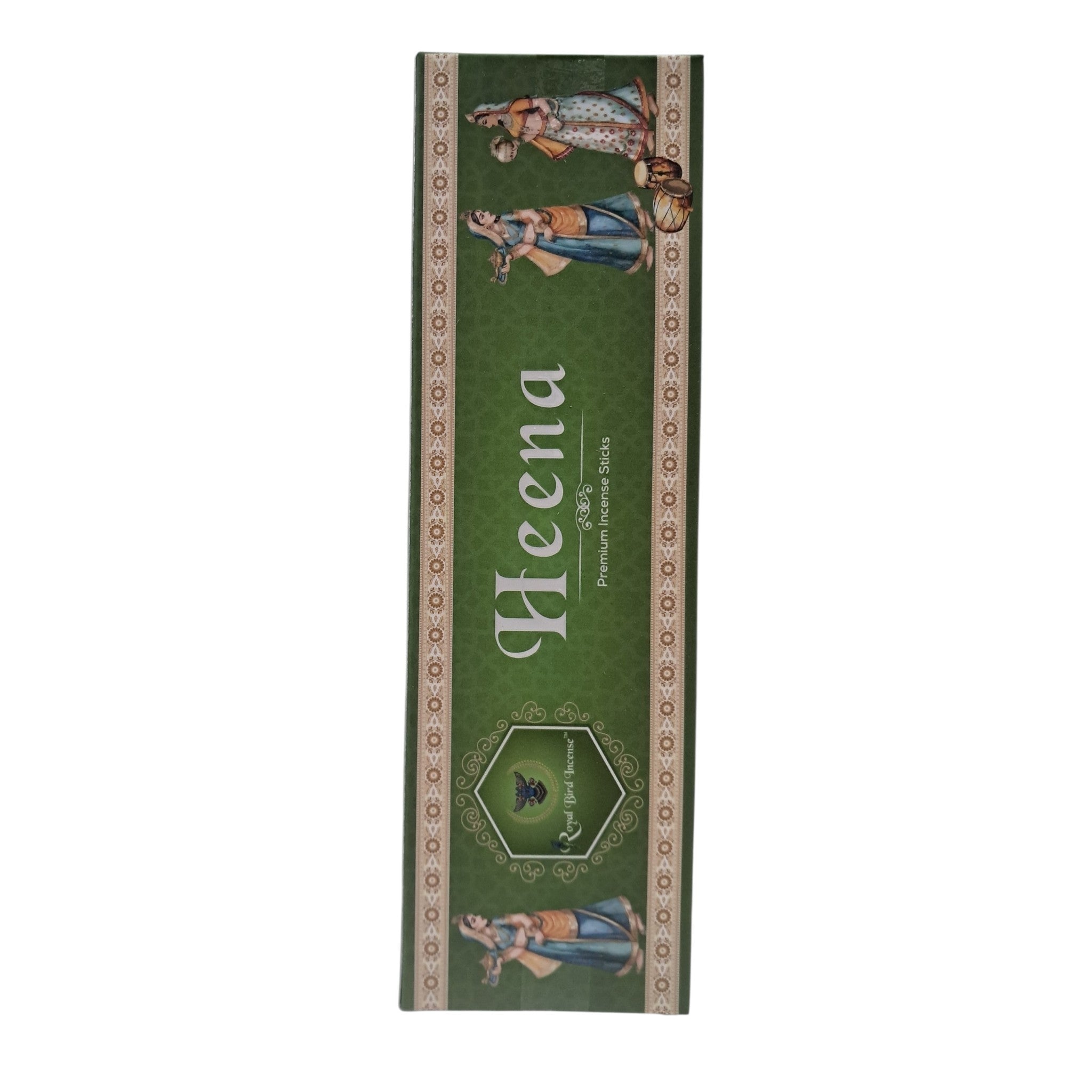 Royal Bird Incense Heena Premium Natural Incense - specific fragrance for Pooja and Yoga