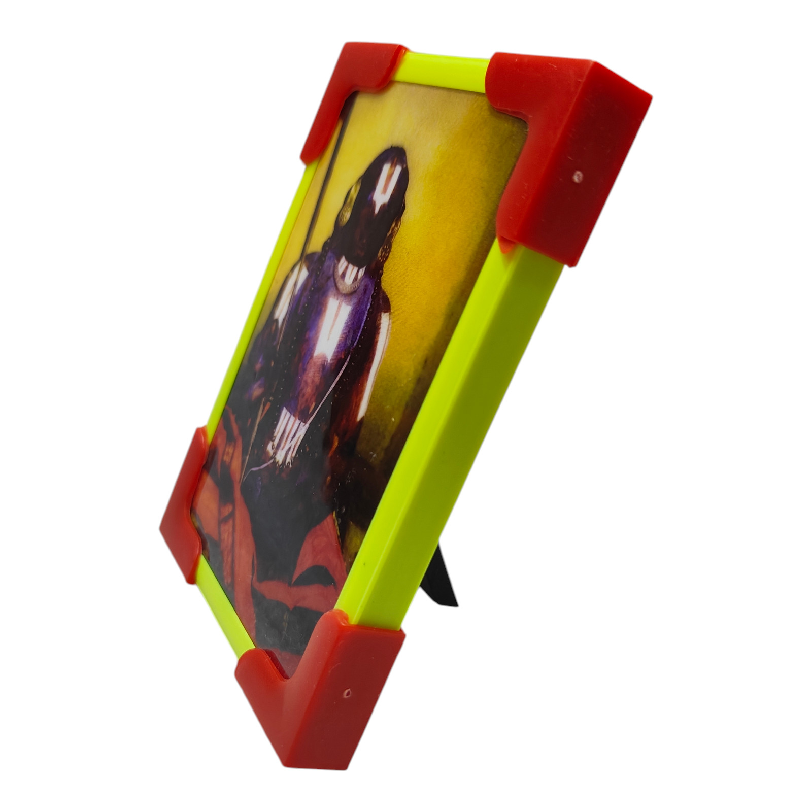 Srirangam Moolava Swami Ramanujar Photo Frame Table Top Showpiece 4 x 3 inch - Home Décor & Utsav Gifting