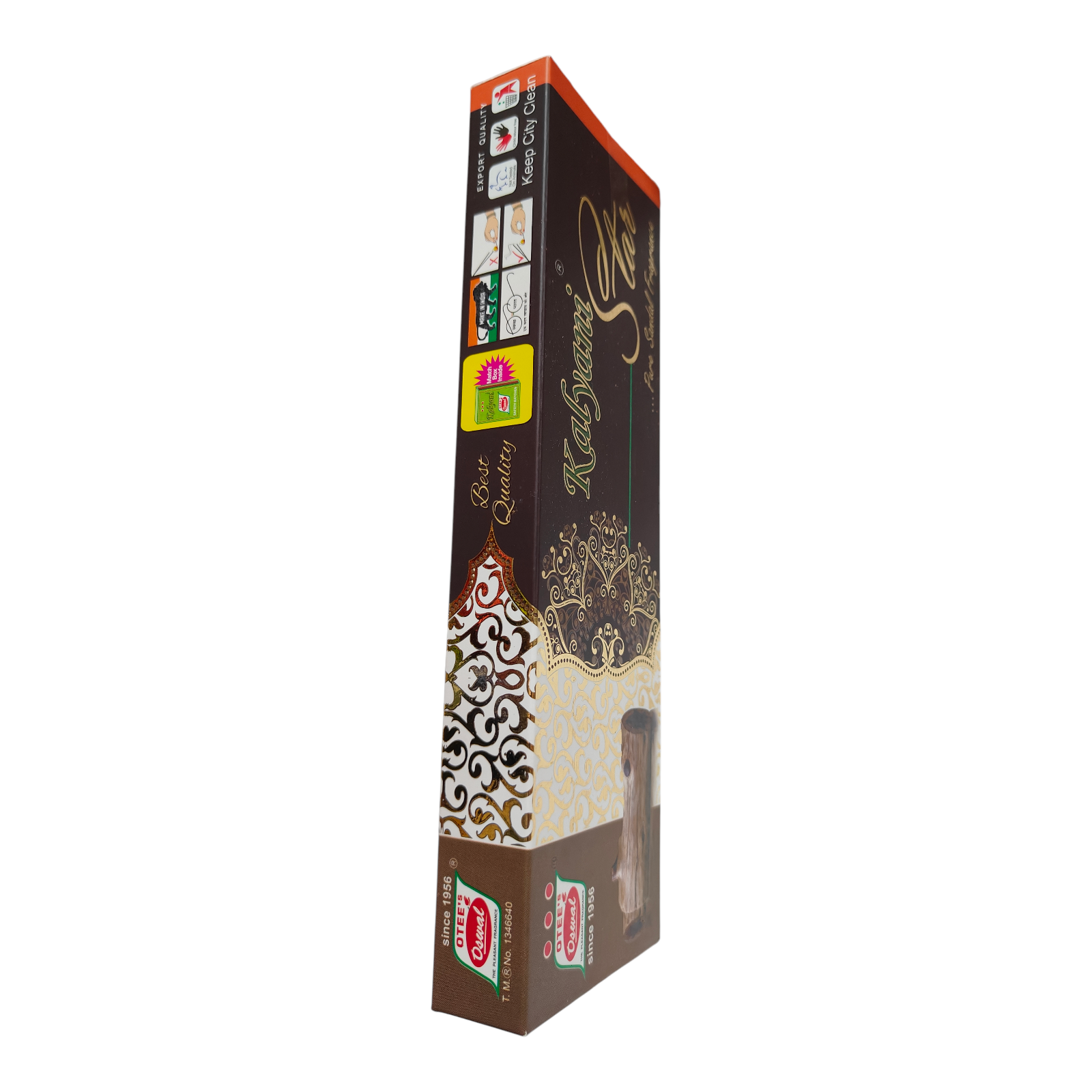OTEE Kalyani Star Pure Sandal Fragrance Premium Incense Sticks - Aromatic Sandalwood Agarbathi for Home Pooja, & Meditation