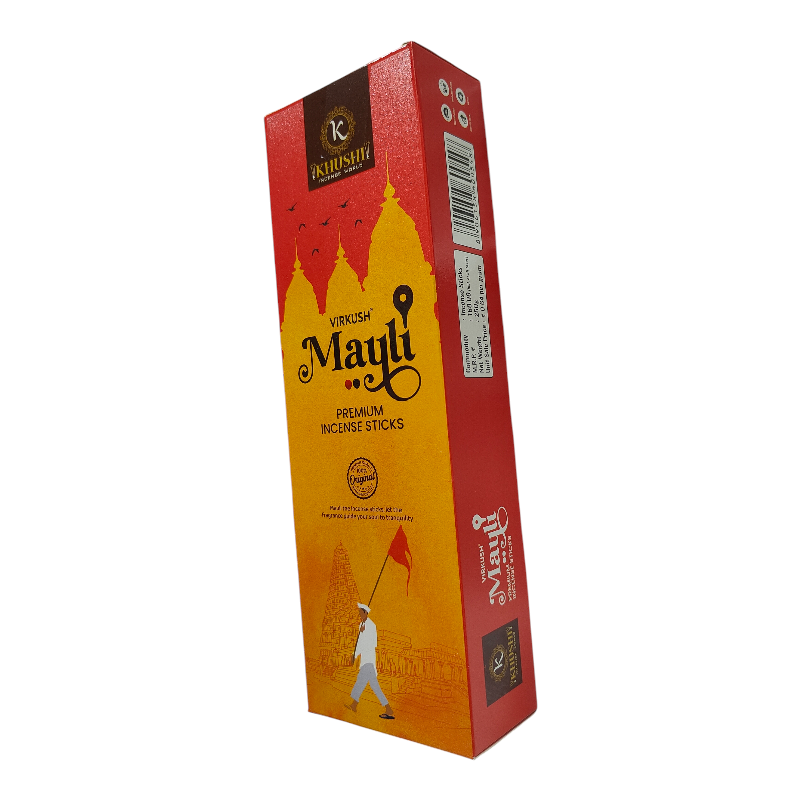 Khushi Virkush Mauli Premium Incense Sticks பண்டரிபுரம் அகர்பத்தி