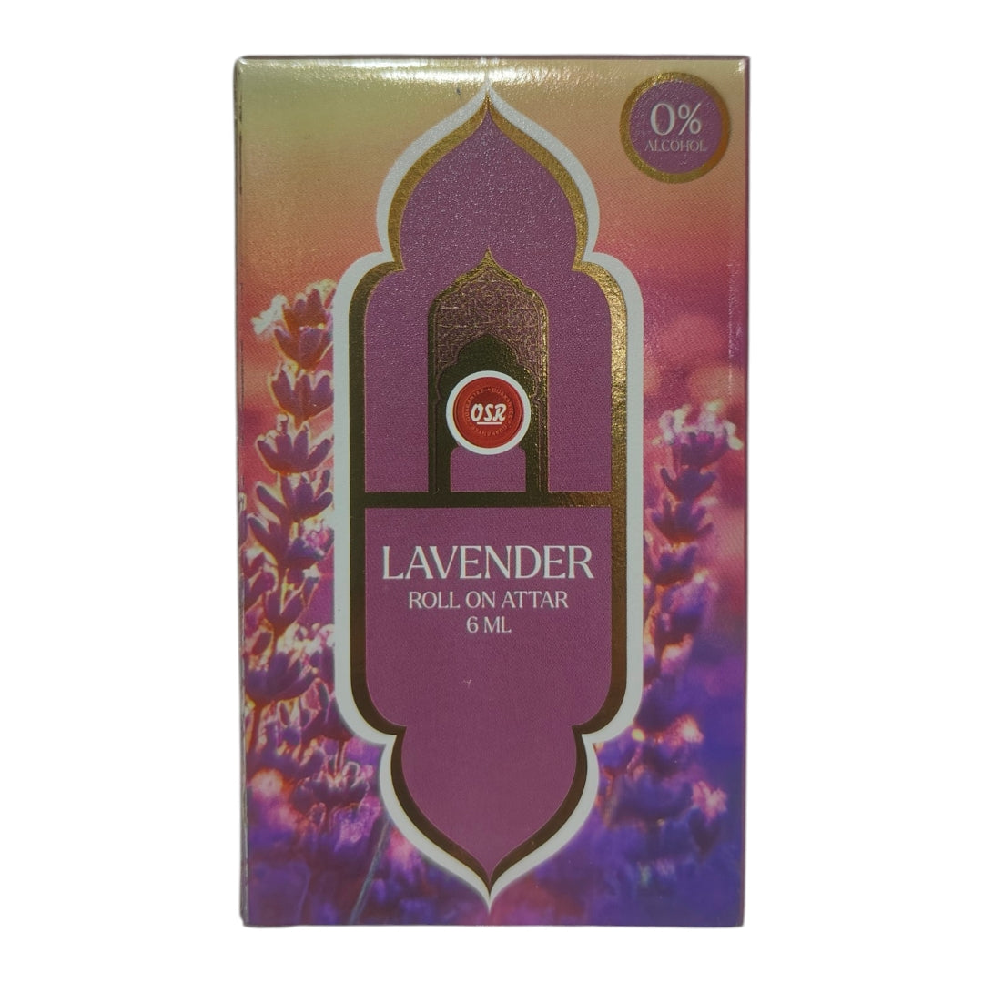 OSR Lavender Roll On Attar 6 ml - Rich  refreshing Scent everyday