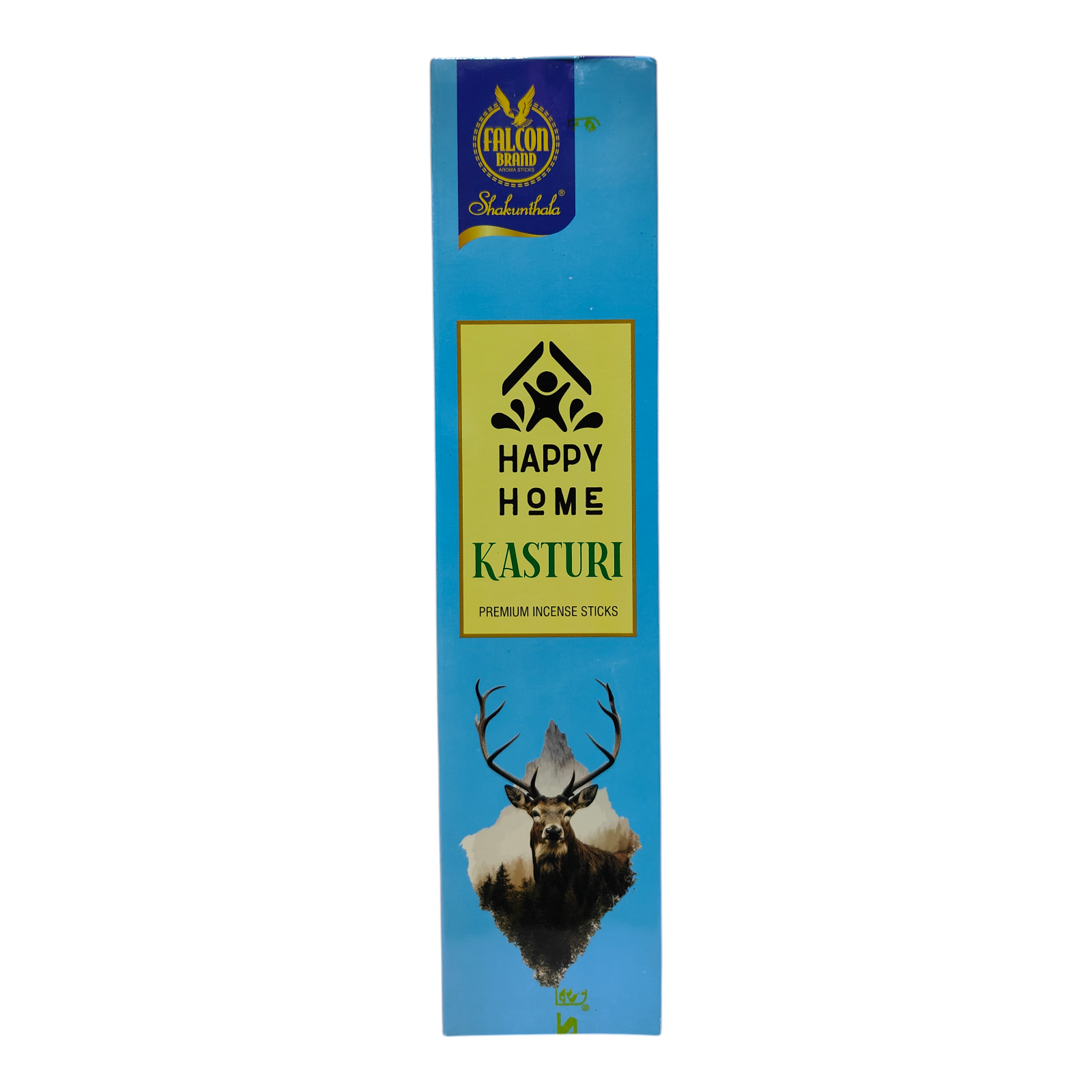 Shakunthala Happy Home Kasturi Premium Incense Sticks - Traditional Musk Flavour Agarbathi for Pooja & Temple Rituals