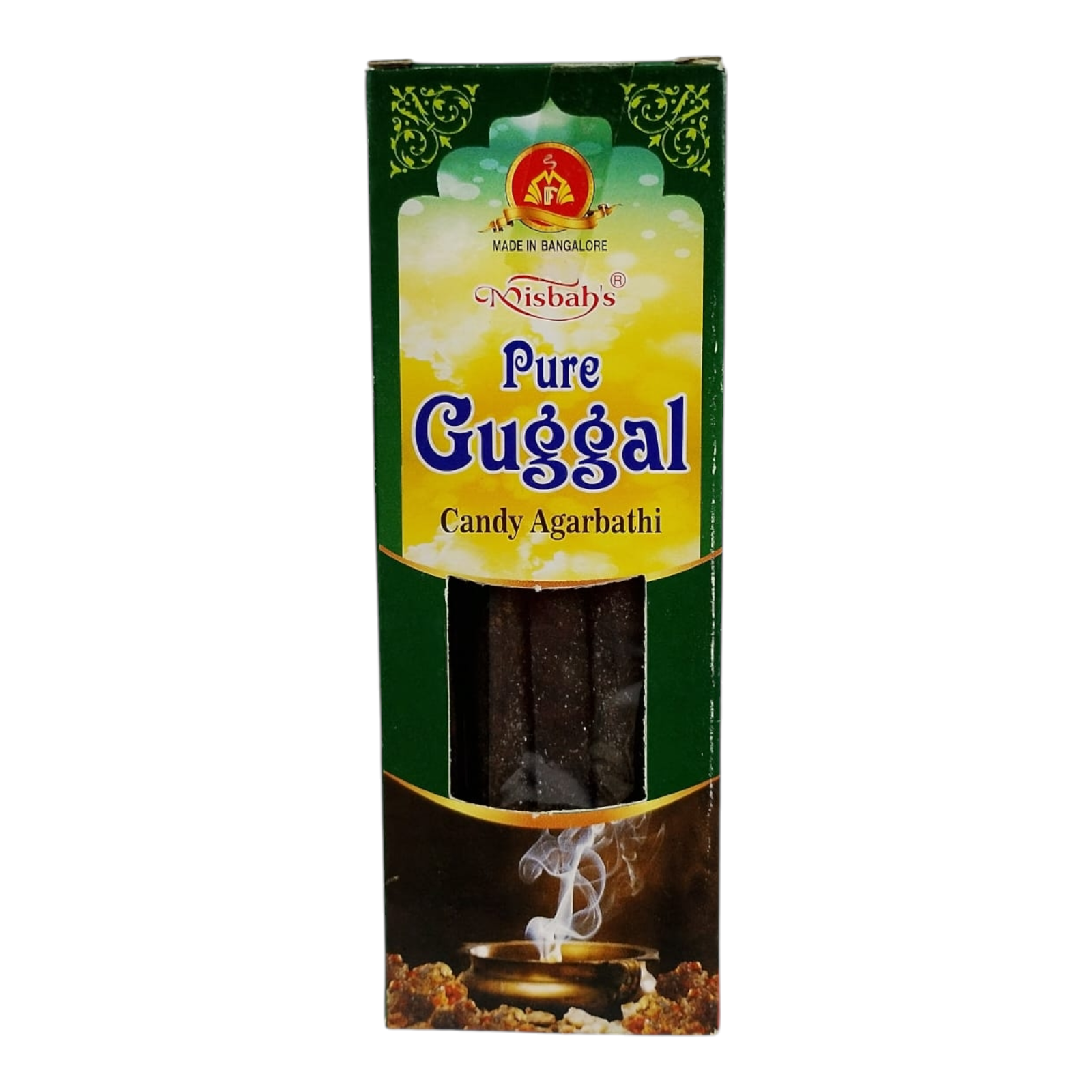 Misbah Pure Guggal Candy Agarbathi - Pooja rituals and Meditation Sessions