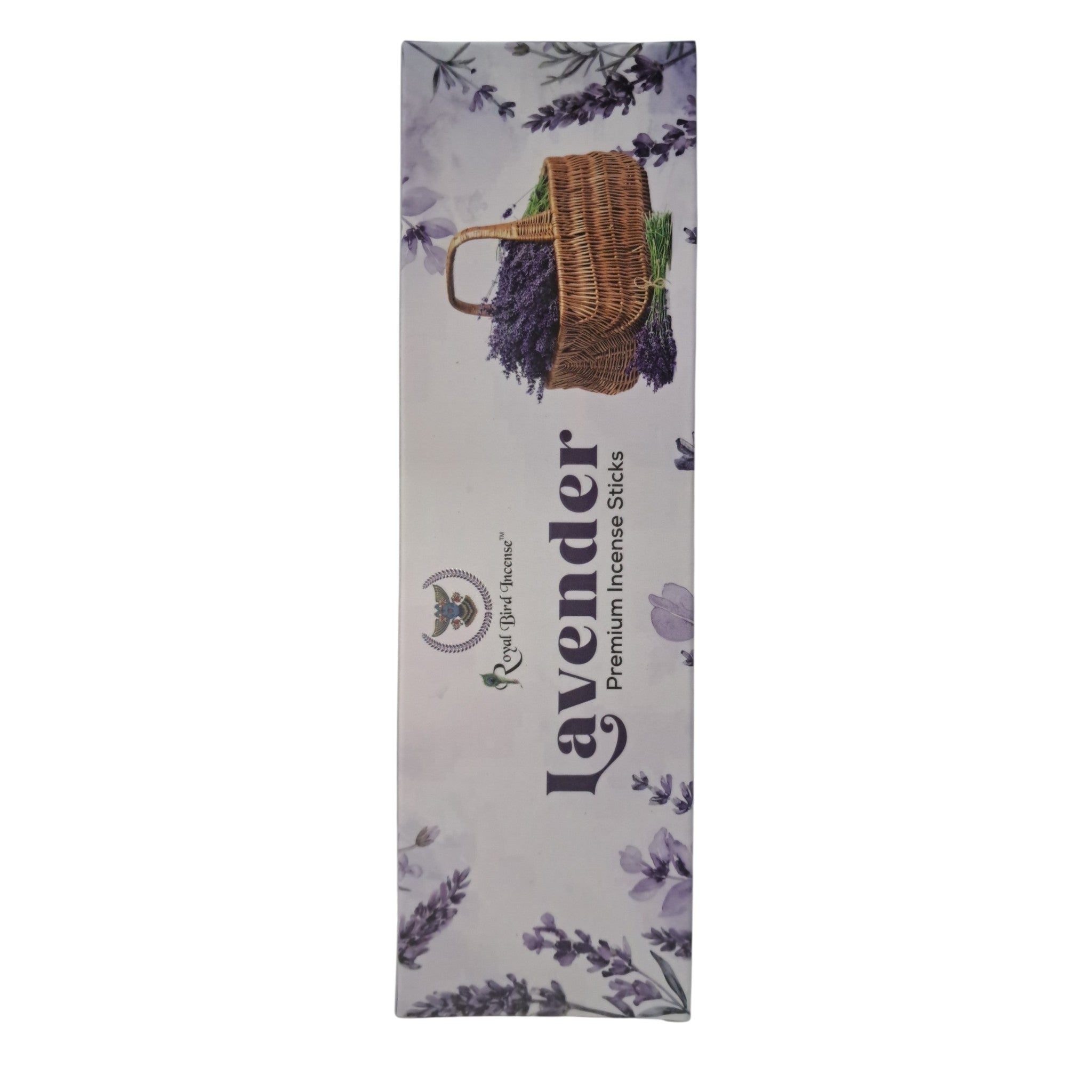 Royal Bird Incense Lavender Premium Incense Sticks - Fresh fragrance for Meditation and Yoga