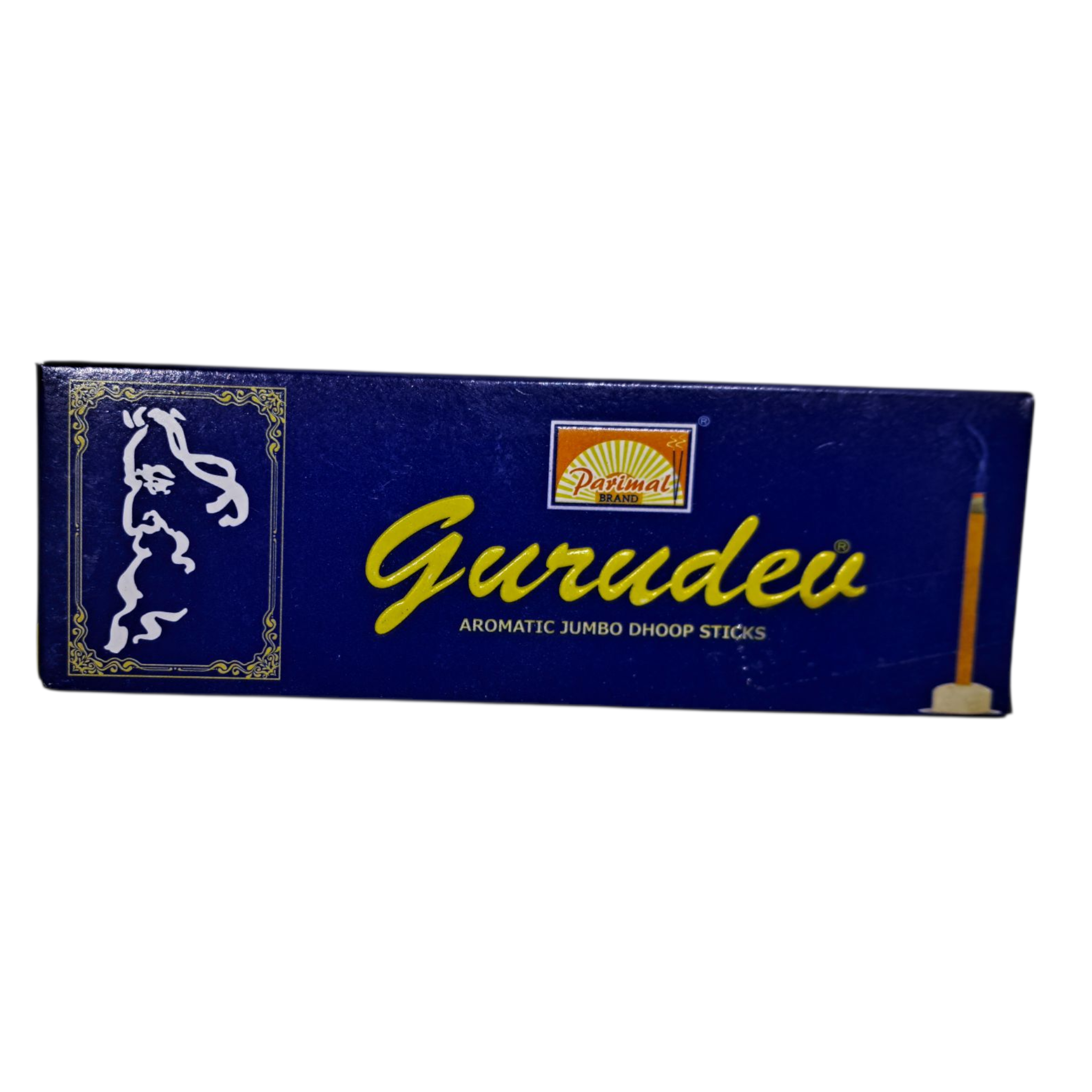 Parimal Gurudev Aromatic Jumbo Dhoop Sticks - Pack of 3 Long-Lasting Divine Herbal Fragrance for Pooja, Meditation & Spiritual Rituals