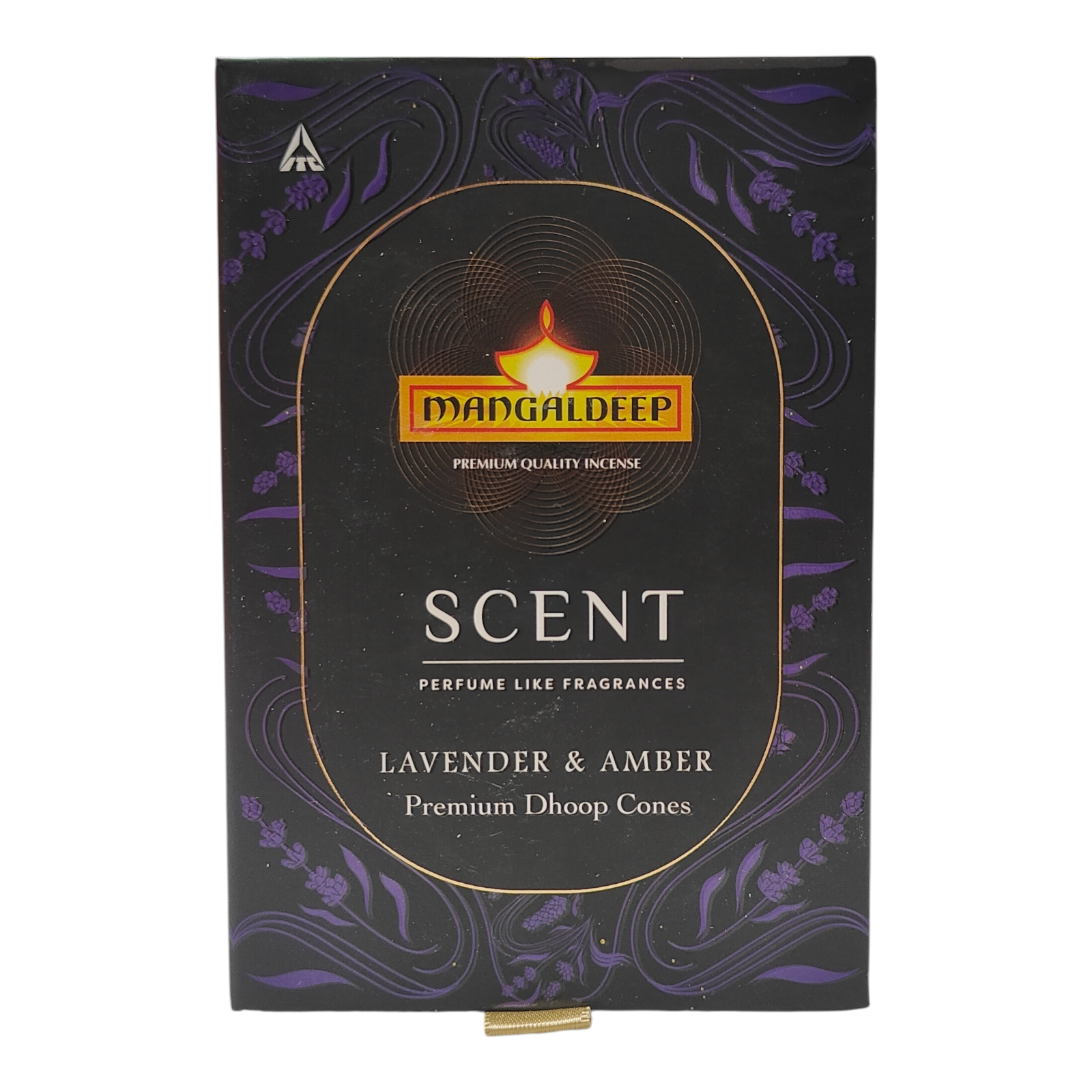 Mangaldeep Scent Premium Combo of Lavender & Amber Dhoop Cones - for divine fragrance and tranquility