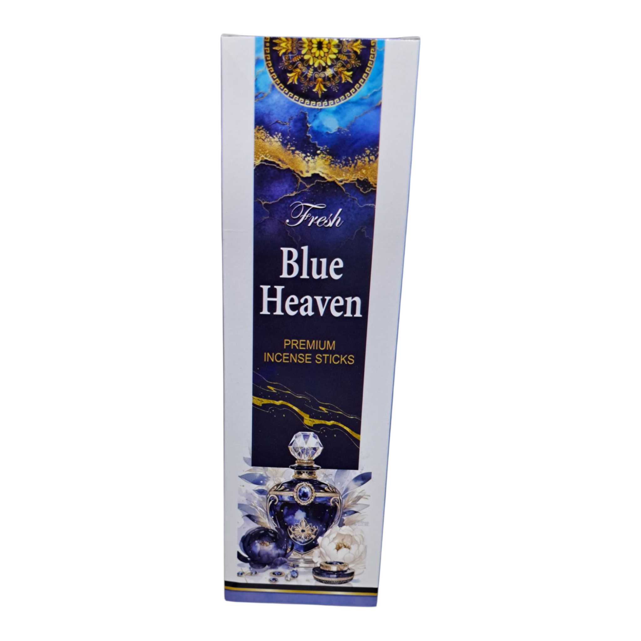 Fresh Blue Heaven Premium Incense Sticks - Cool & Refreshing Fragrance