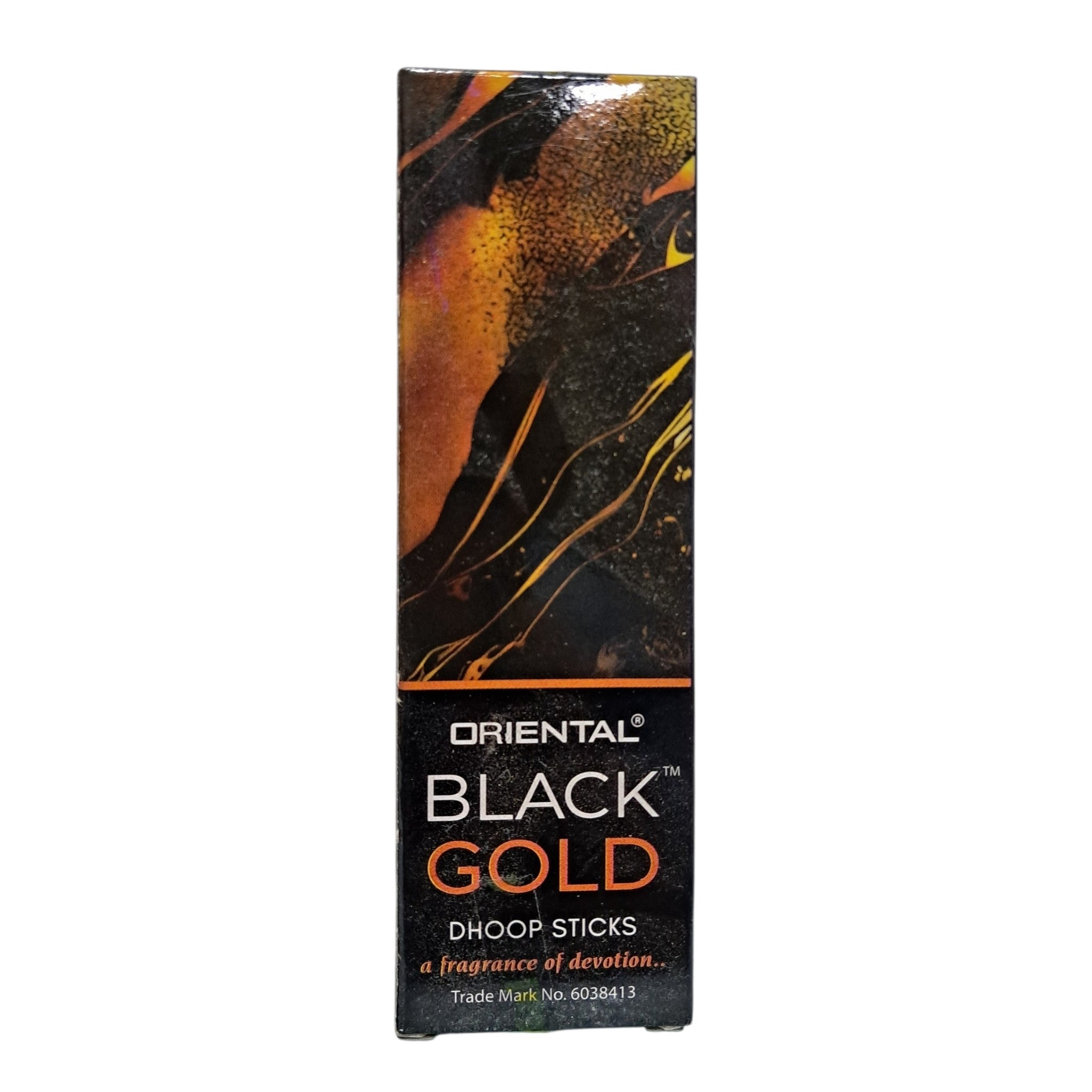Oriental Black Gold Premium Dhoop - 10 Sticks Pack of 2 for Pooja and Meditation