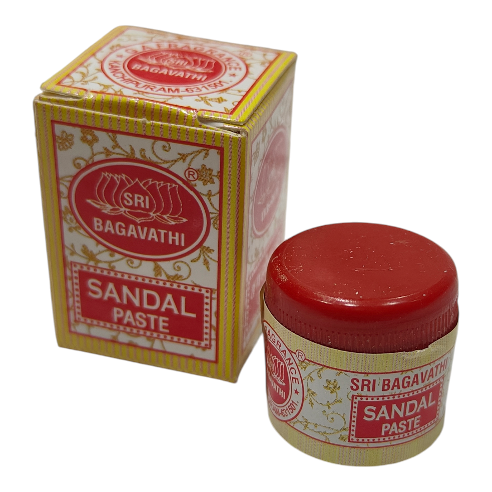 Sri Bagavathi Sandal Paste 4 gms - for Pooja rituals and Homams