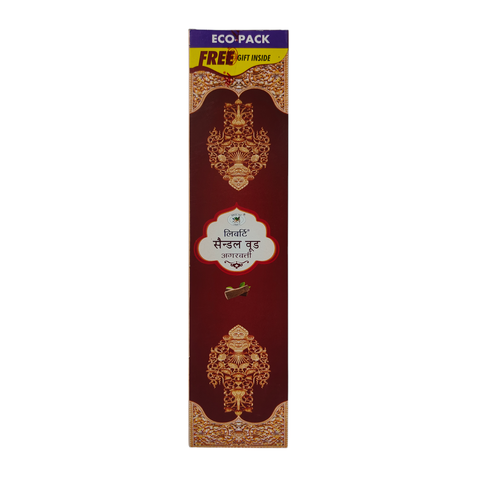 Liberty Sandalwood Incense Sticks - balanced, soothing Aroma for spiritual moments