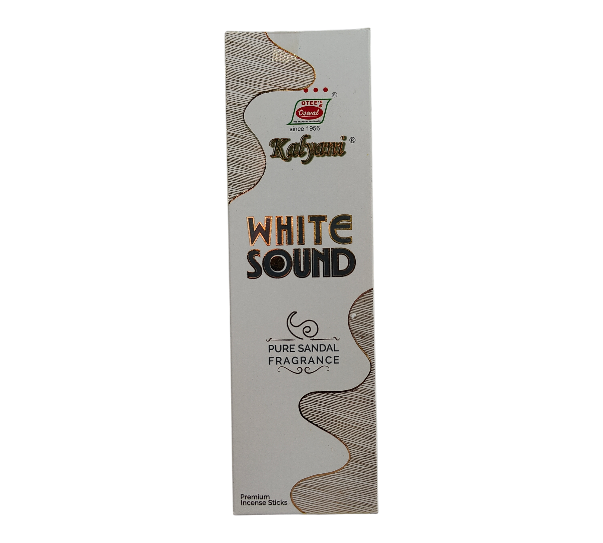 OTEE Kalyani White Sound Pure Sandal Fragrance Premium Incense Sticks - Pure Chandan Flavour for Pooja & Celebrations