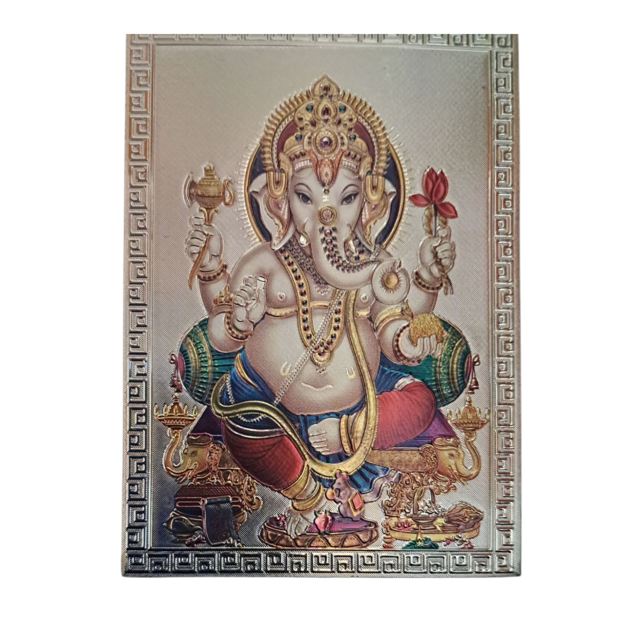 Sitting Sri Ganesh Magnet 6.25 X 8.5 Cms