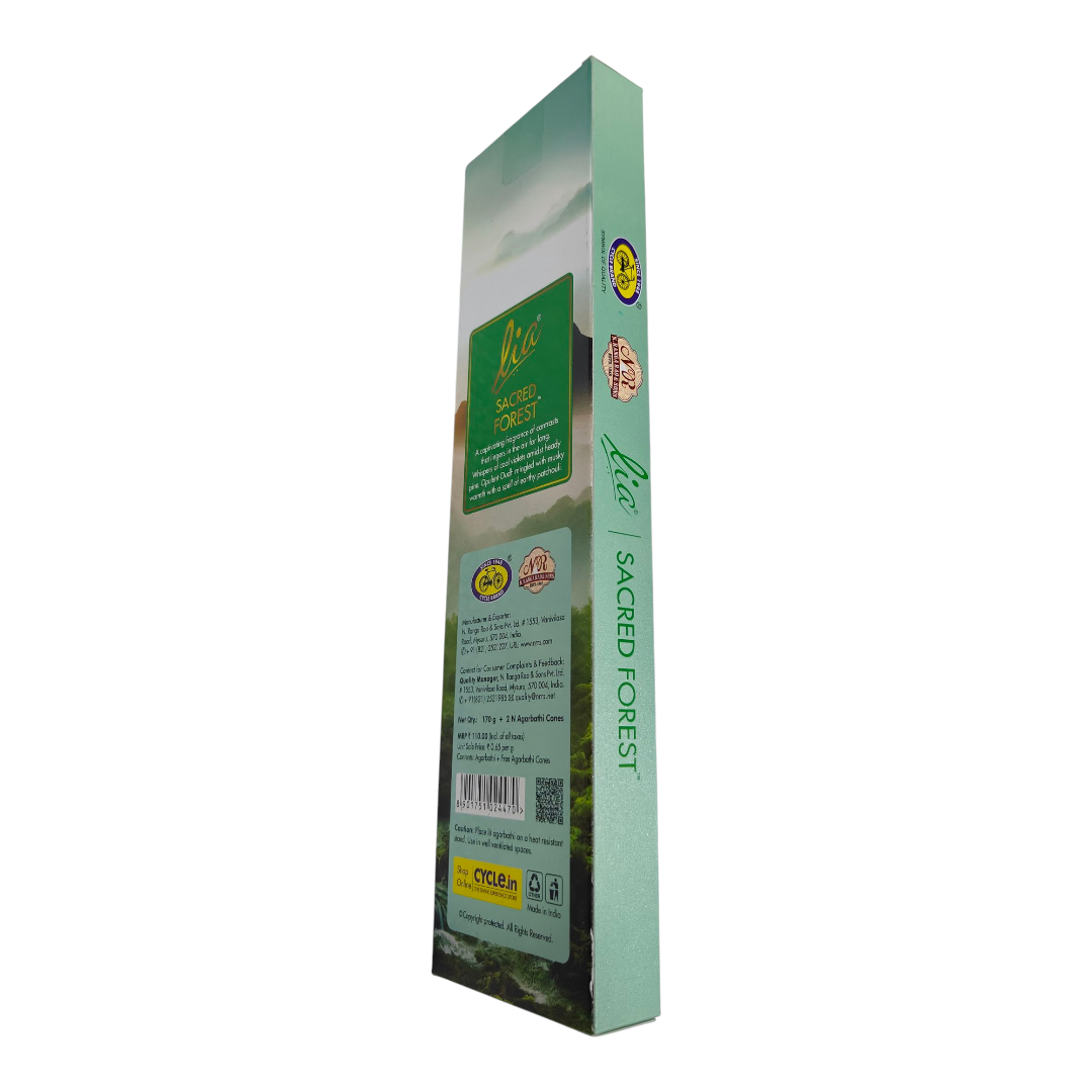 Lia Sacred Forest Agarbathi -Long Lasting Luxury Incense