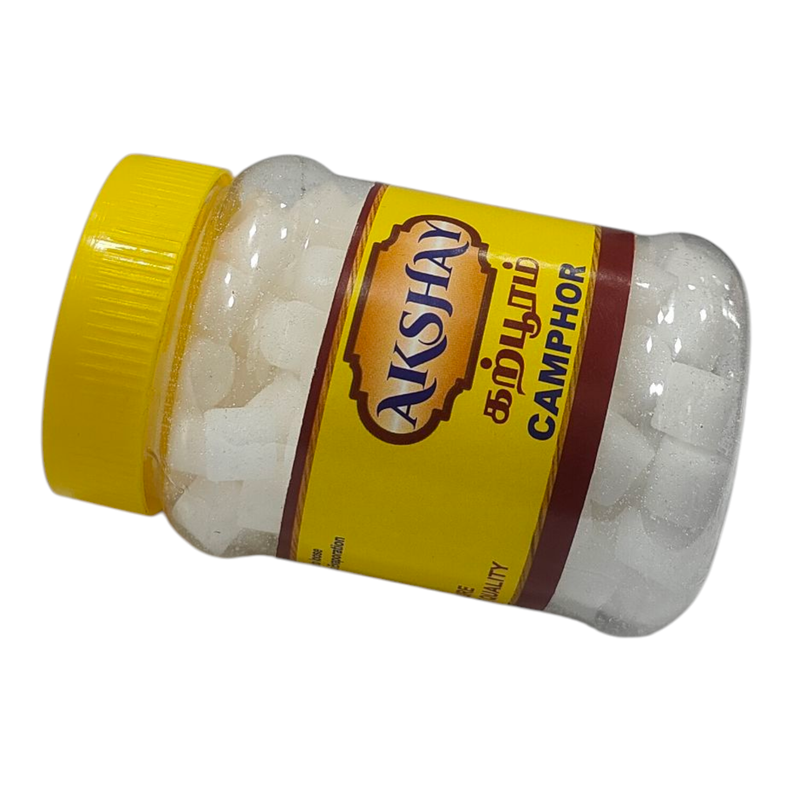 Akshay camphor 100 Grams Pure Puja Camphor Round (Karpuram) – Smokeless Divine Camphor for Aarti, Puja & Spiritual Rituals