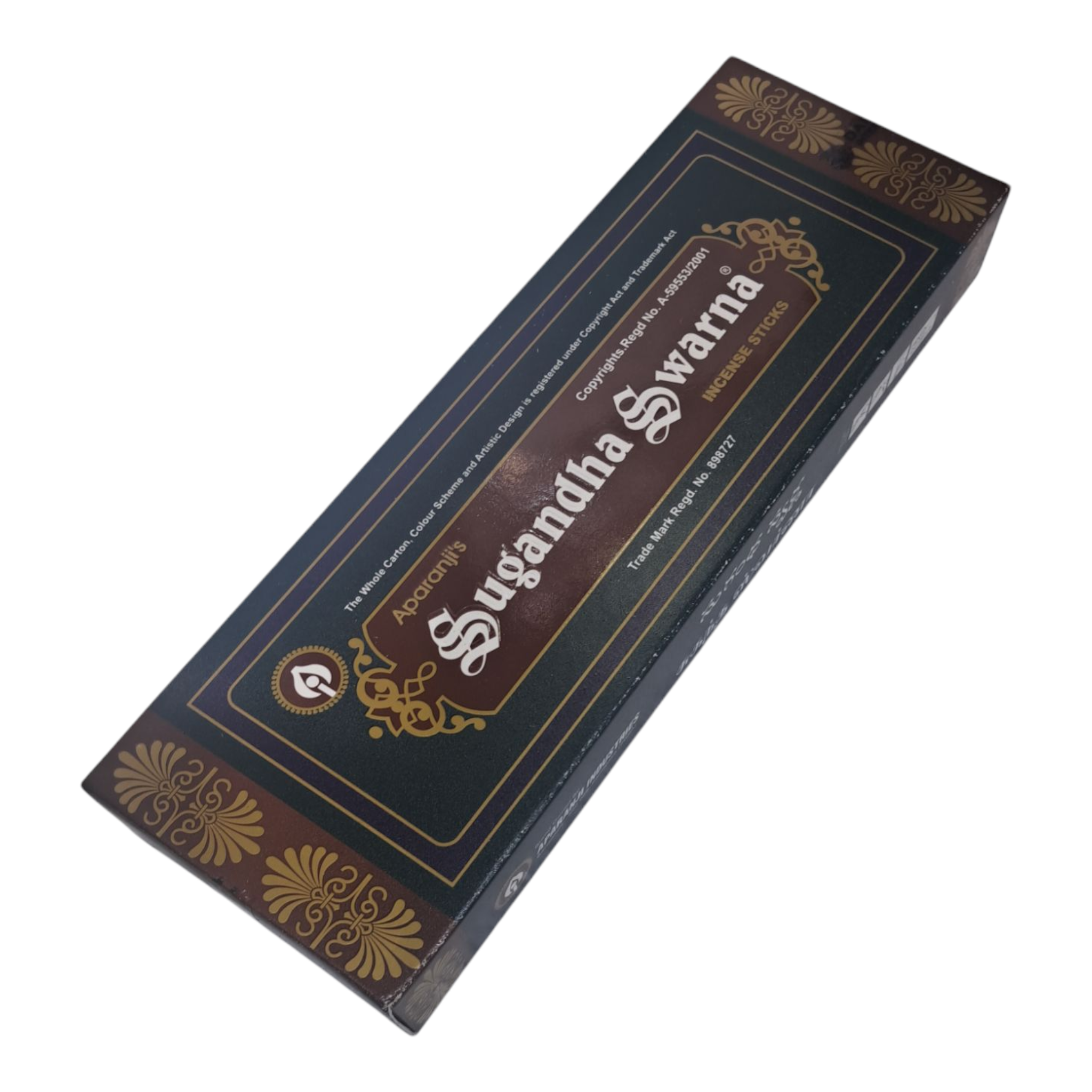 Aparanji's Sugandha Swarna Incense Sticks சுகந்த ஸ்வர்ணா அகர்பத்தி