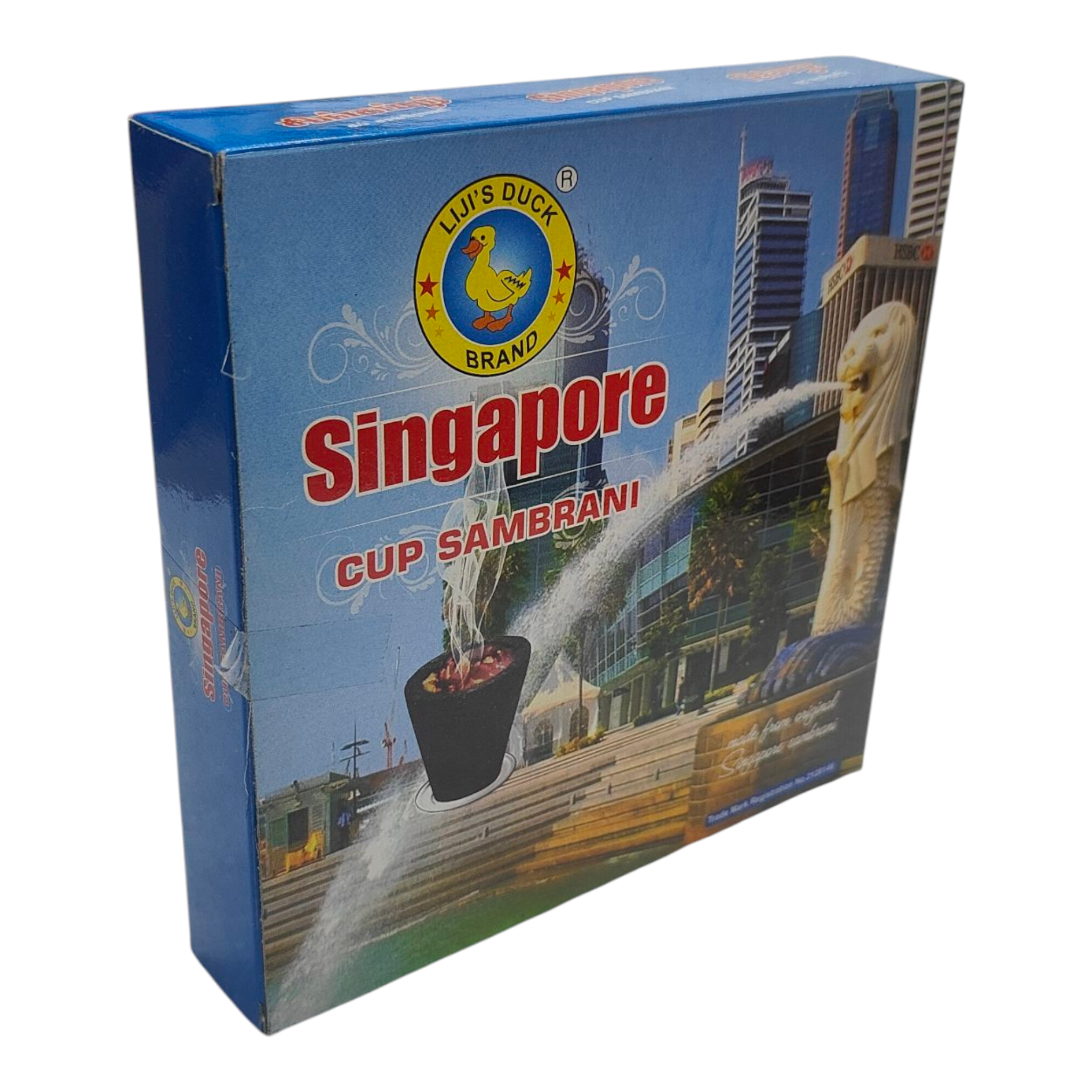 Liji Duck Brand Singapore Cup Sambrani - சிங்கப்பூர் சாம்பிராணி for Spiritual Cleansing & Pooja
