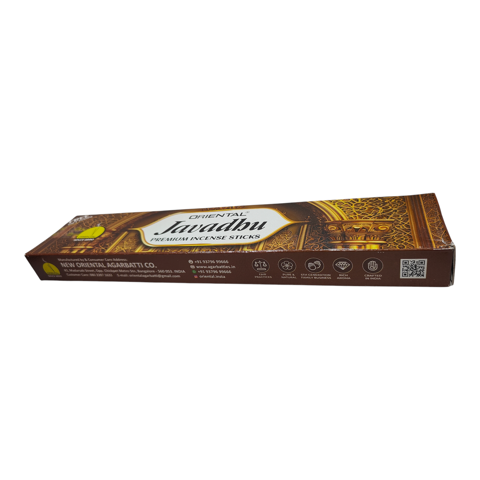 Oriental Javadhu Premium Incense Sticks – Long-Lasting Traditional Javvadhu Fragrance