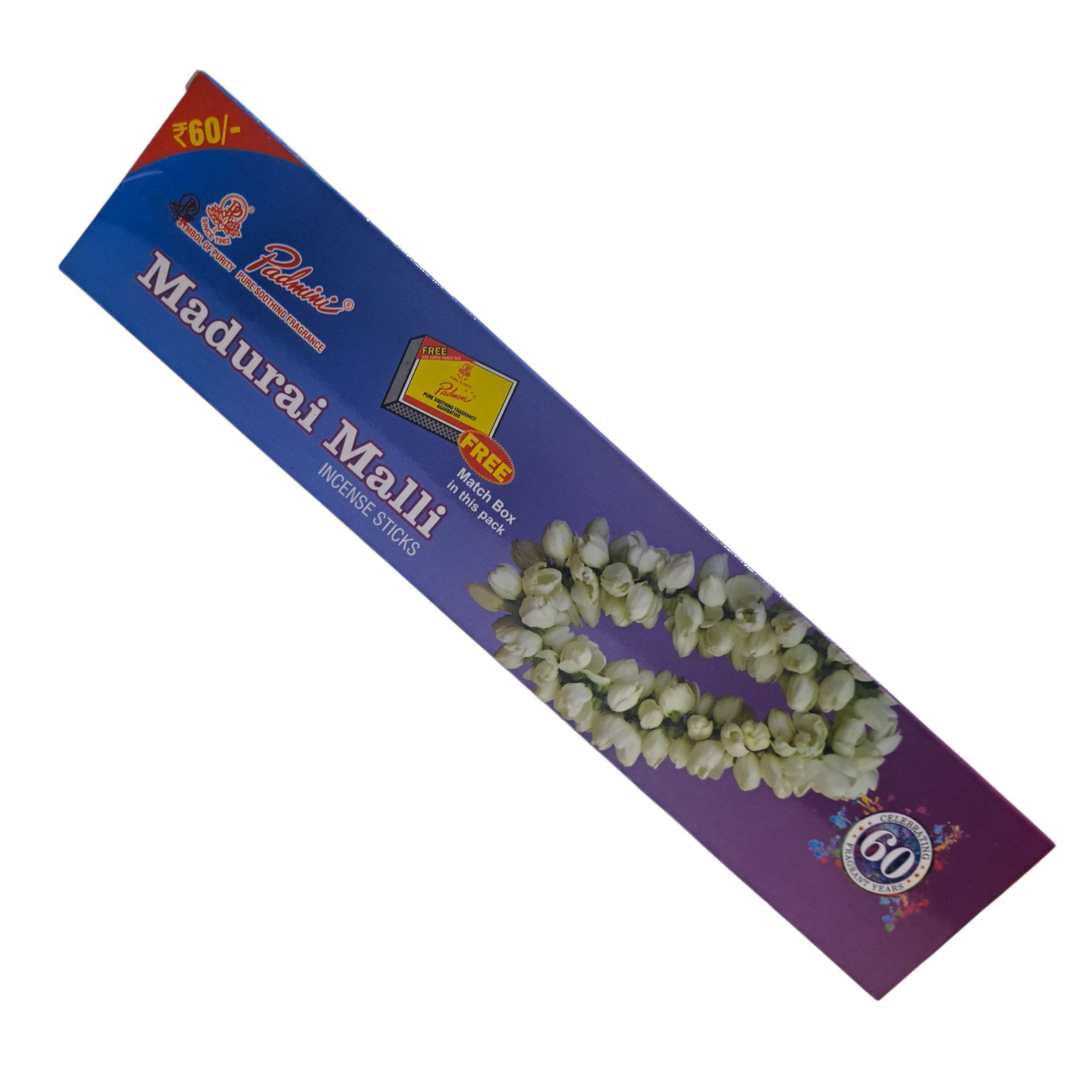Padmini Madurai Malli Incense Sticks - மதுரை மல்லி வாசனை அகர்பத்தி