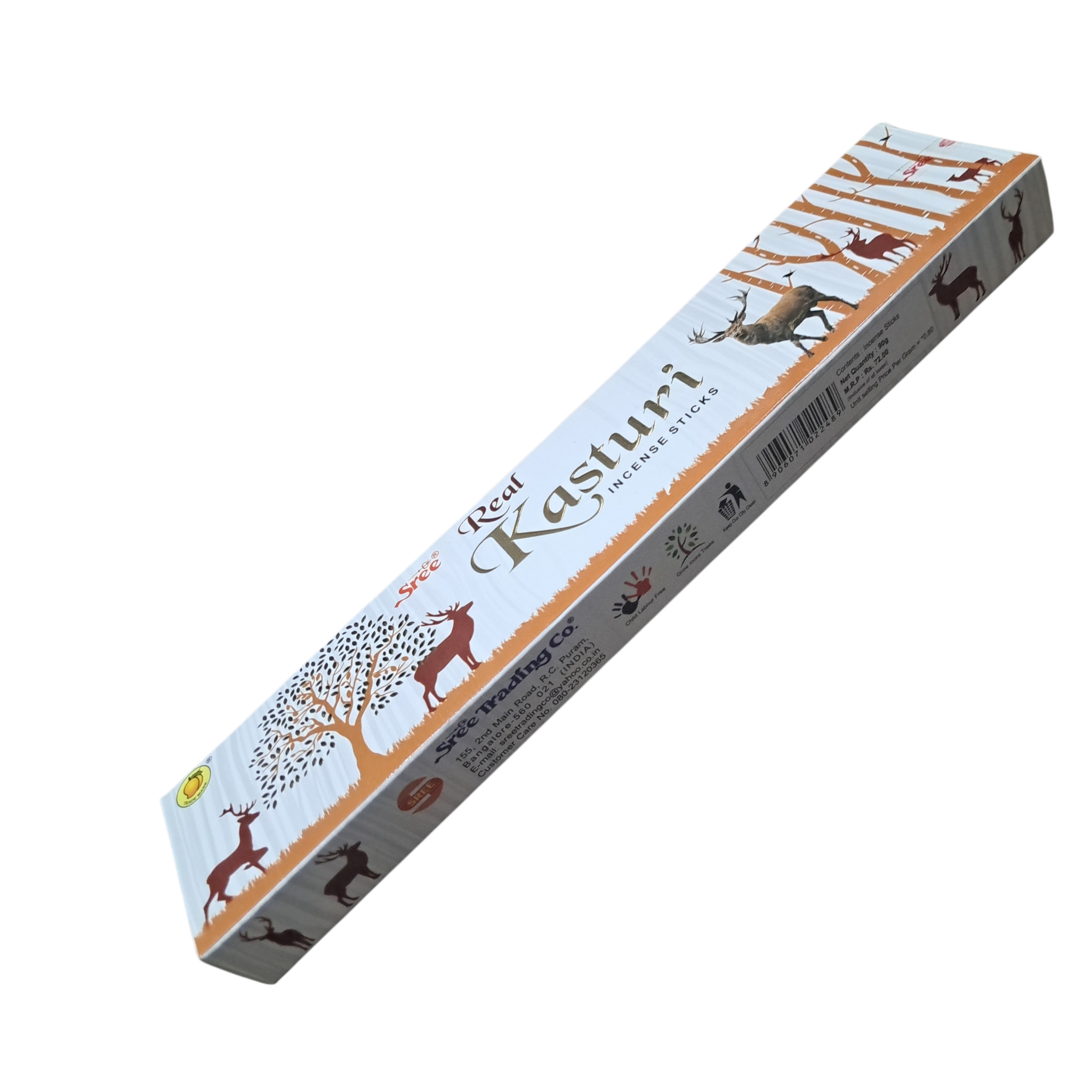 Sree Real Kasturi Incense Sticks - Eco friendly Musk Aroma for your Spiritual and Living room