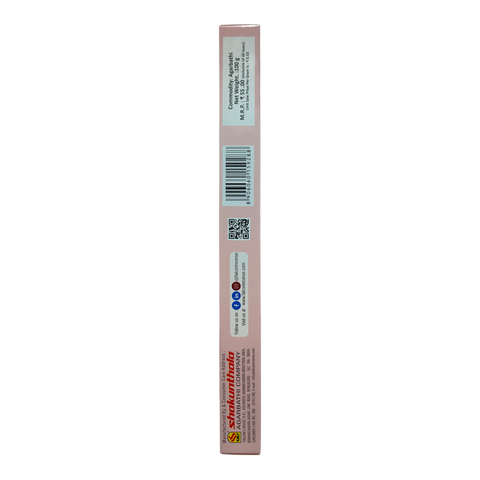 Shakunthala Happy Home Rose Premium Incense Sticks - Gulab Flavour Agarbatti for Home & Temple Fragrance