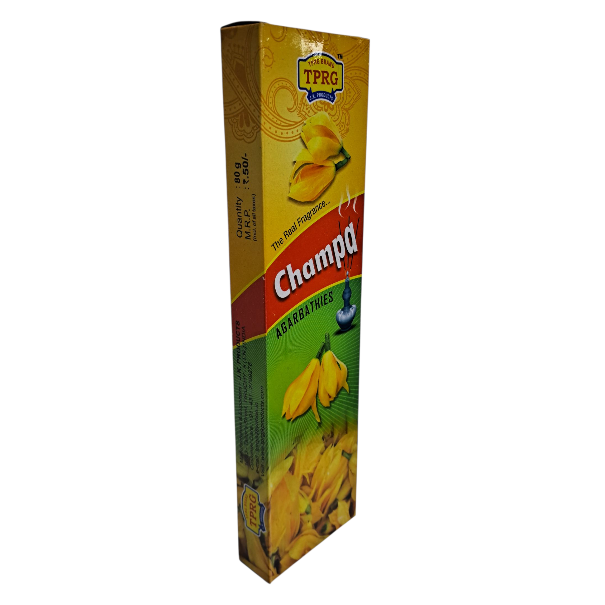 TPRG Champa Agarbathies - Magic Floral Fragrance for Pooja Celebrations