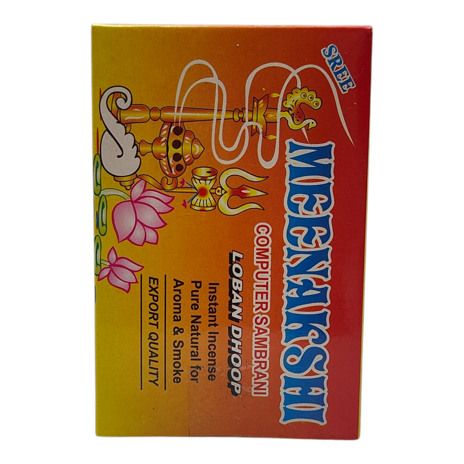 Meenakshni Computer Sambrani Loban Dhoop - traditional Aroma for Pooja & living room fragrance
